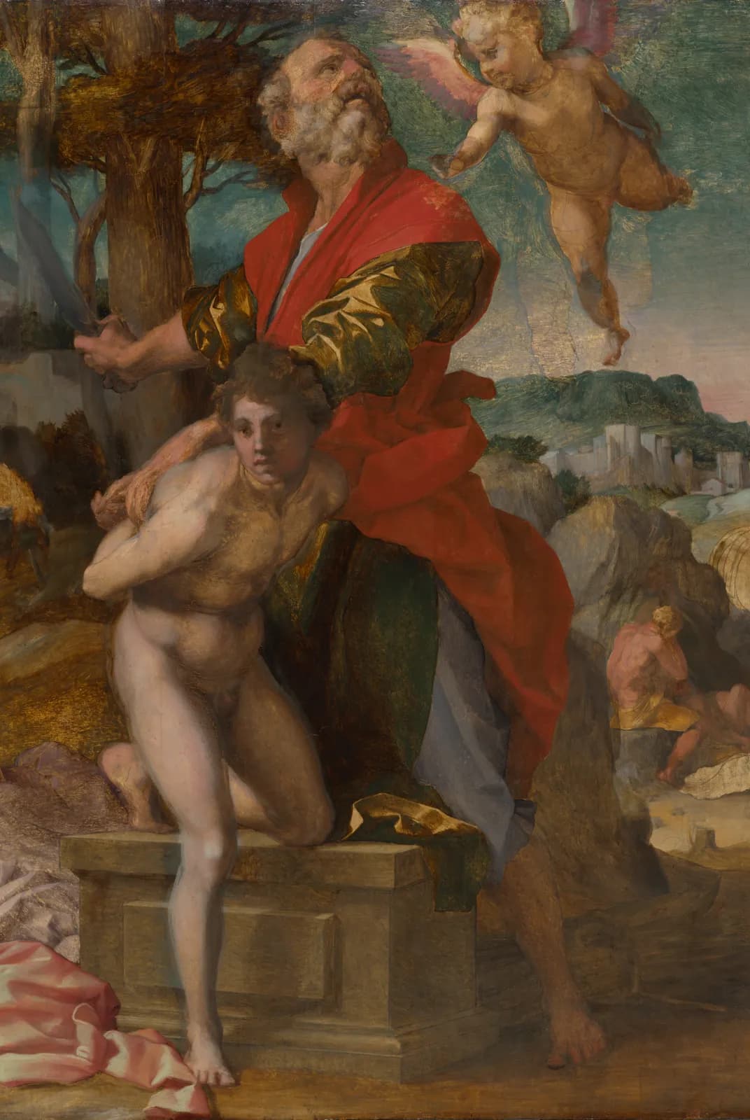 Het offer van Isaak – Andrea del Sarto