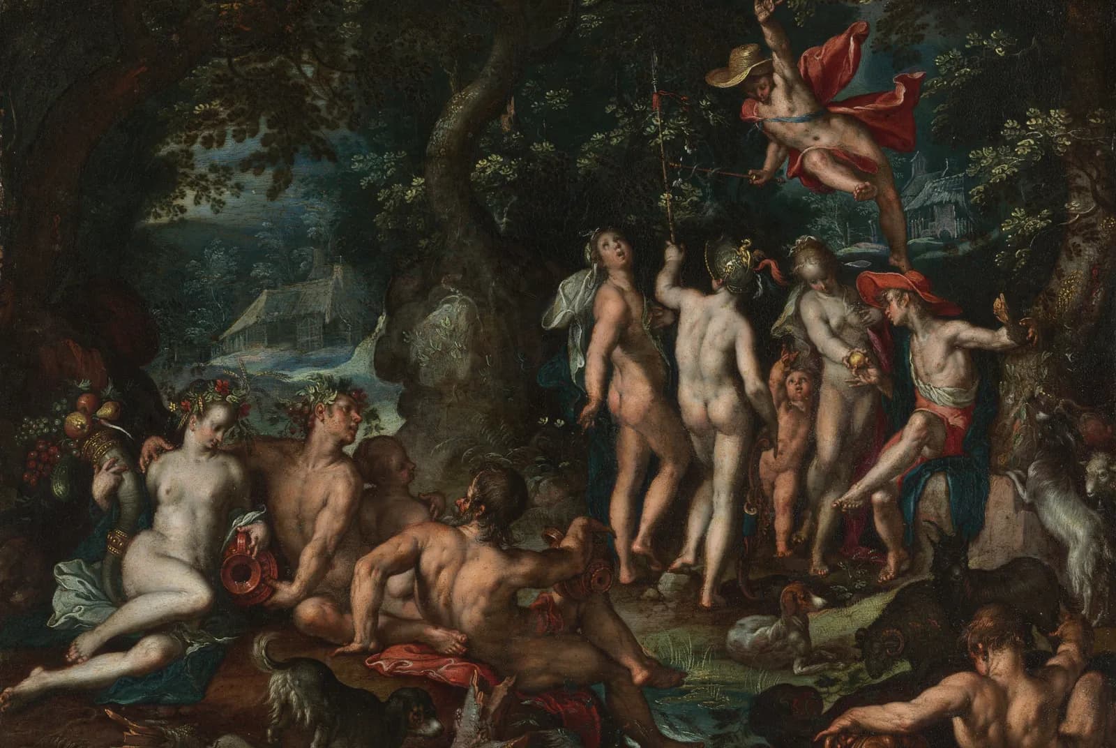 Het oordeel van Paris – Joachim Anthoniz Wtewael