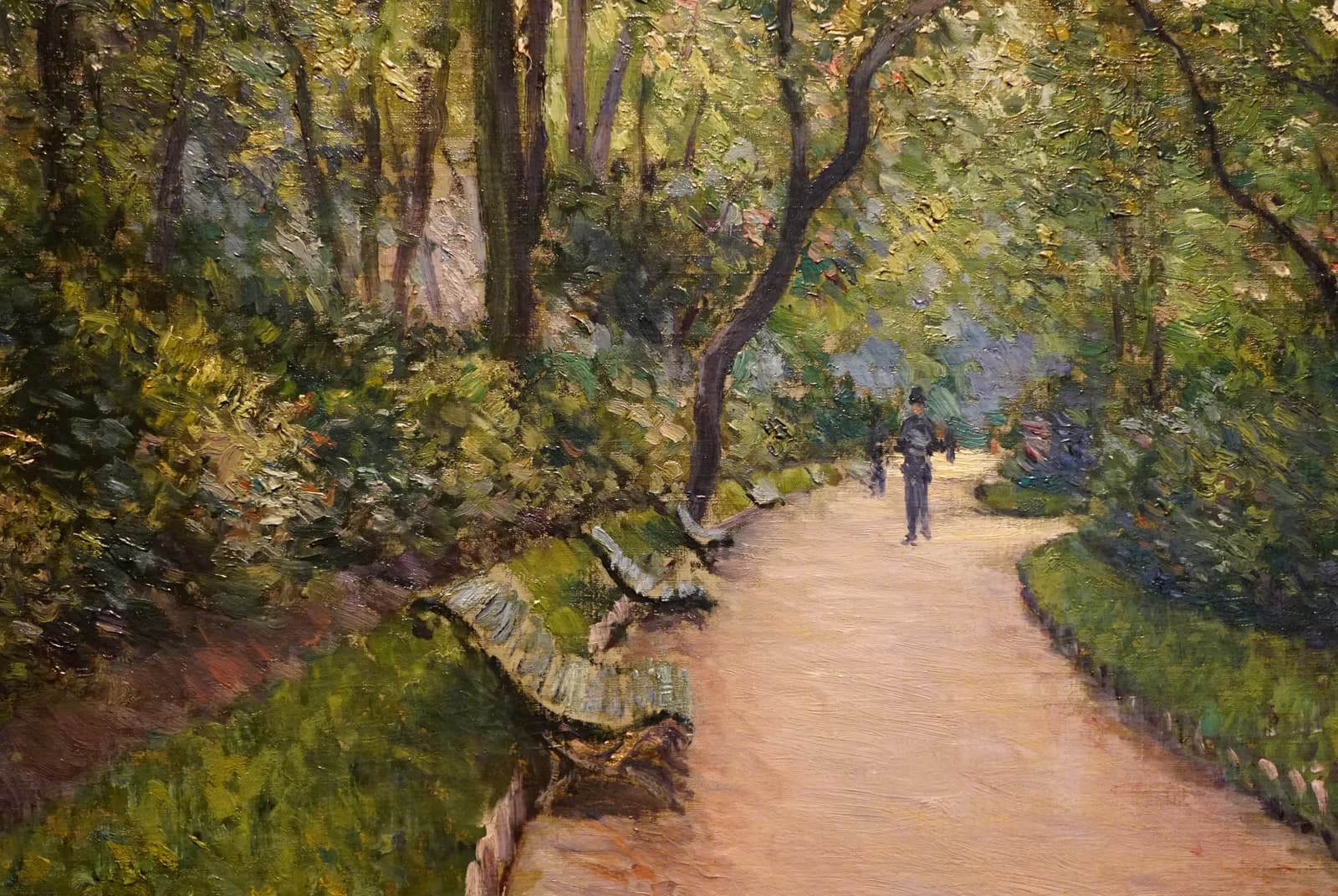 Het Parc Monceau – Gustave Caillebotte