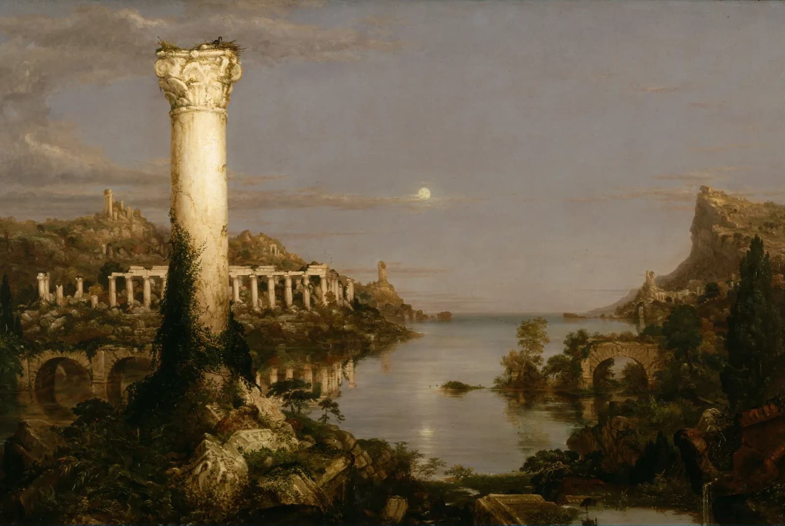Het rijk der verlatenheid – Thomas Cole