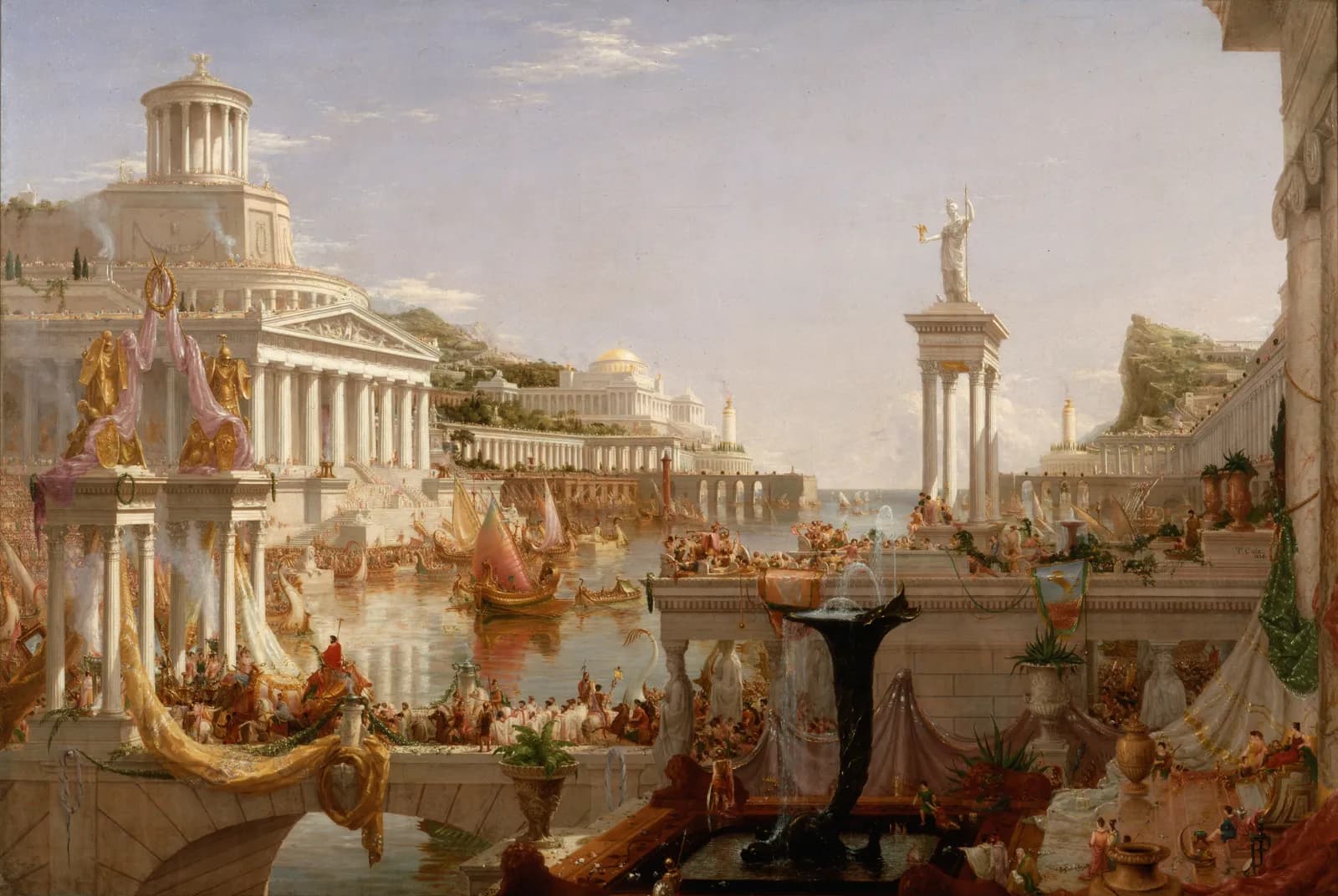 Het rijk der voltooiing – Thomas Cole