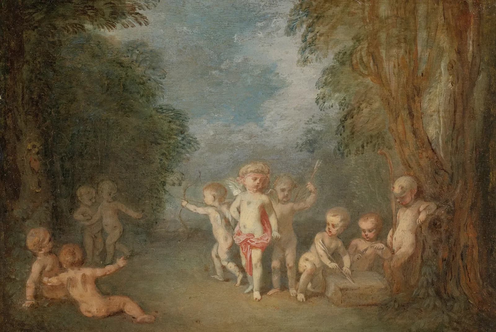 Het rijk van de liefde – Jean-Antoine Watteau