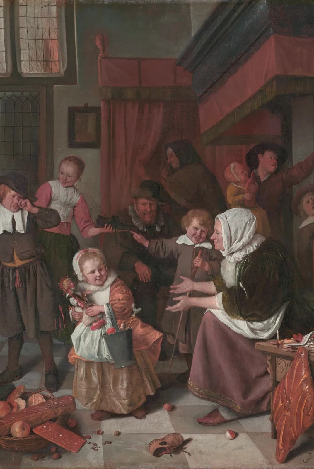 Het Sint-Nicolaasfeest – Jan Steen