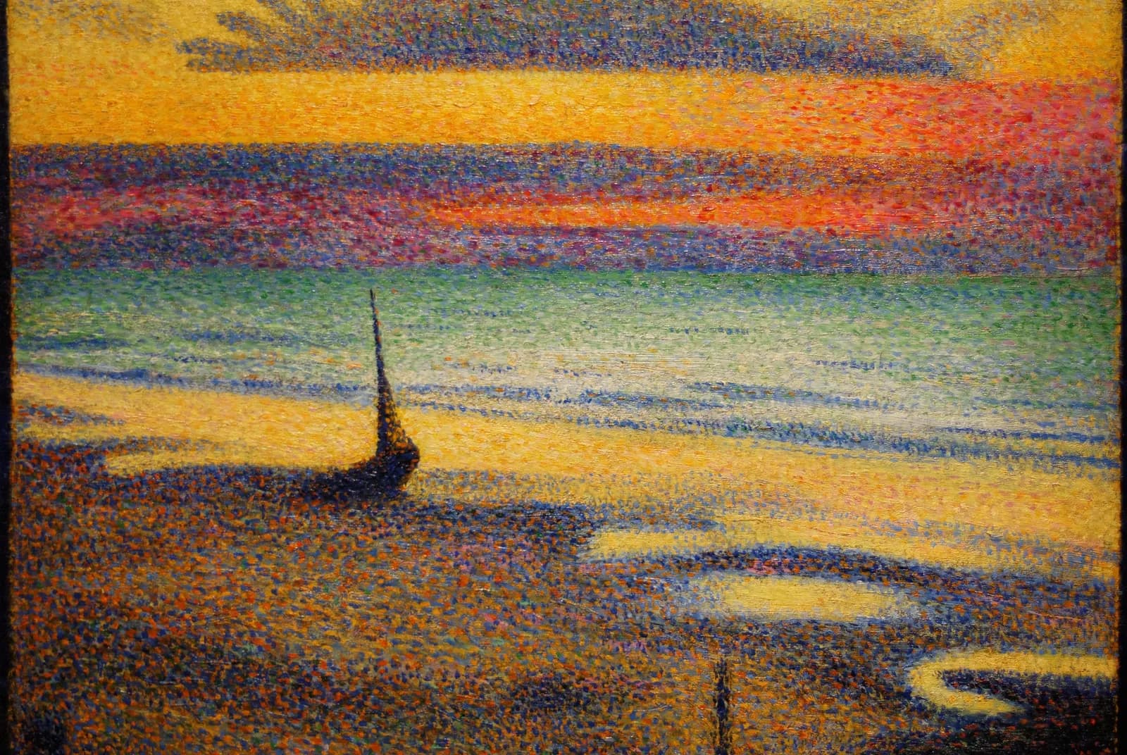 Het strand van Heist – Georges Lemmen