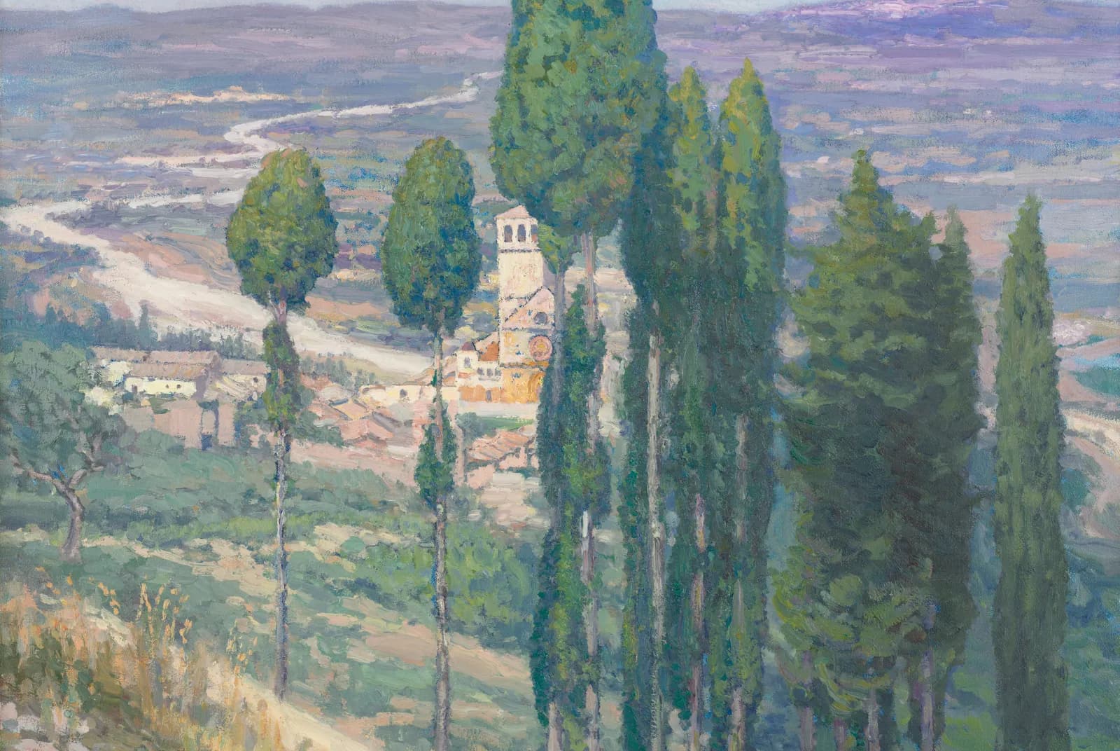 Het Umbrische dal, Italië – Frederick Gottwald