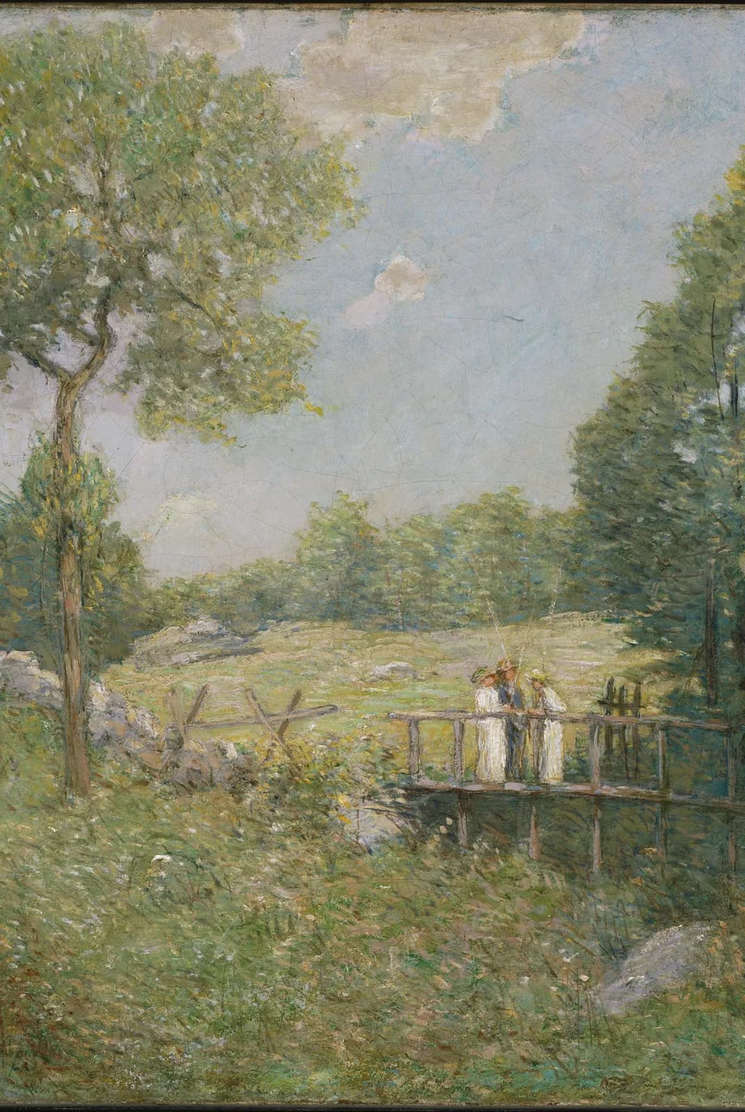 Het visgezelschap – Julian Alden Weir