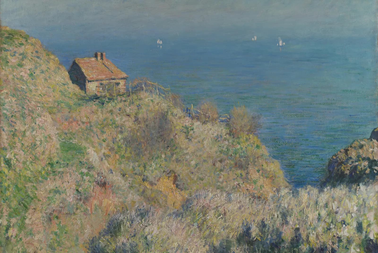 Het vissershuisje bij Varengeville – Claude Monet