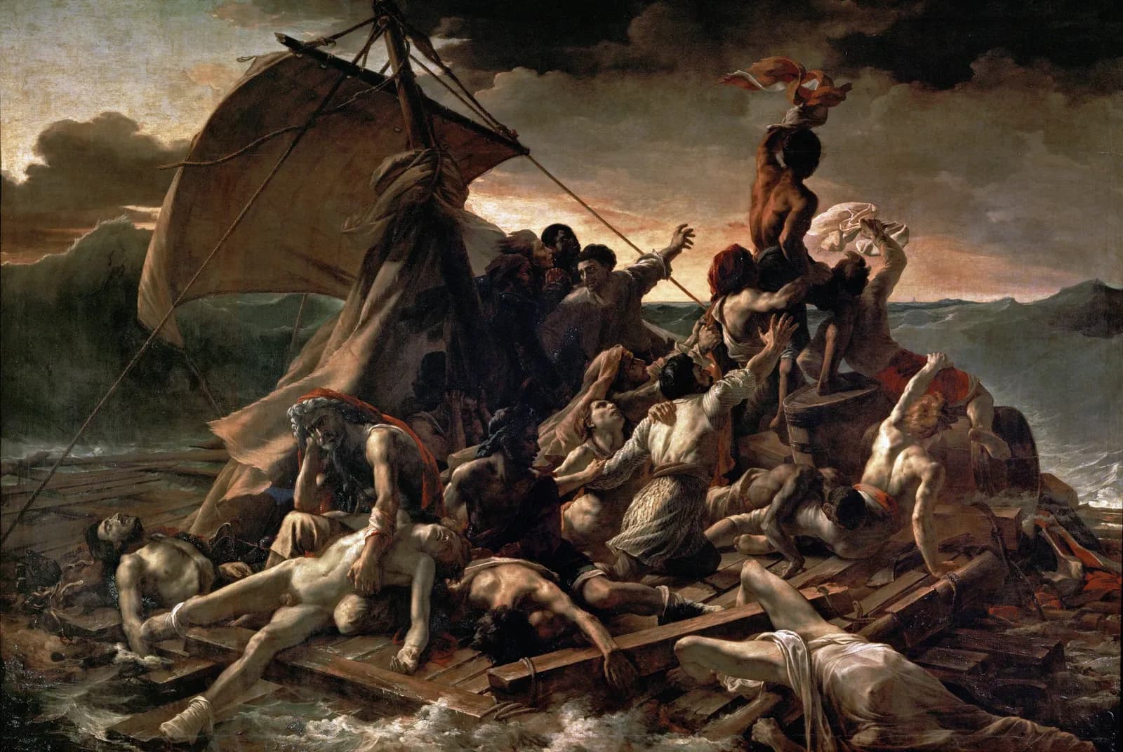 Het vlot van de Medusa – Théodore Géricault