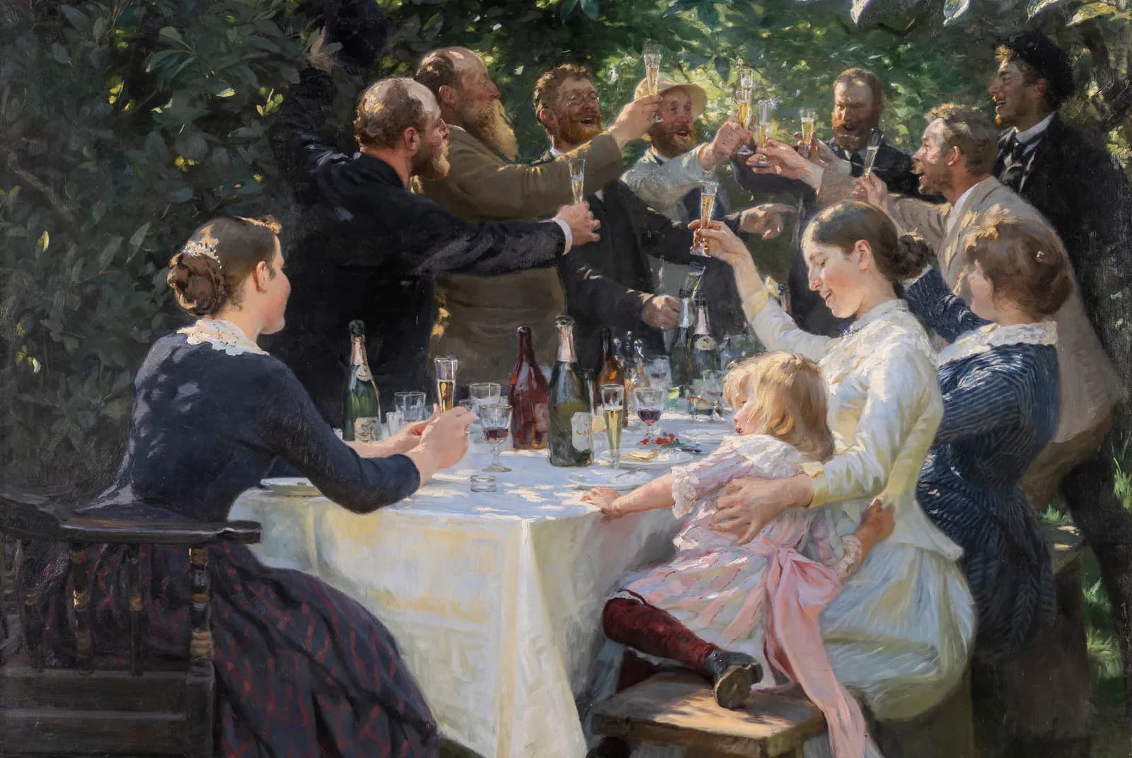 Hip, hip, hoera! – P.S. Krøyer