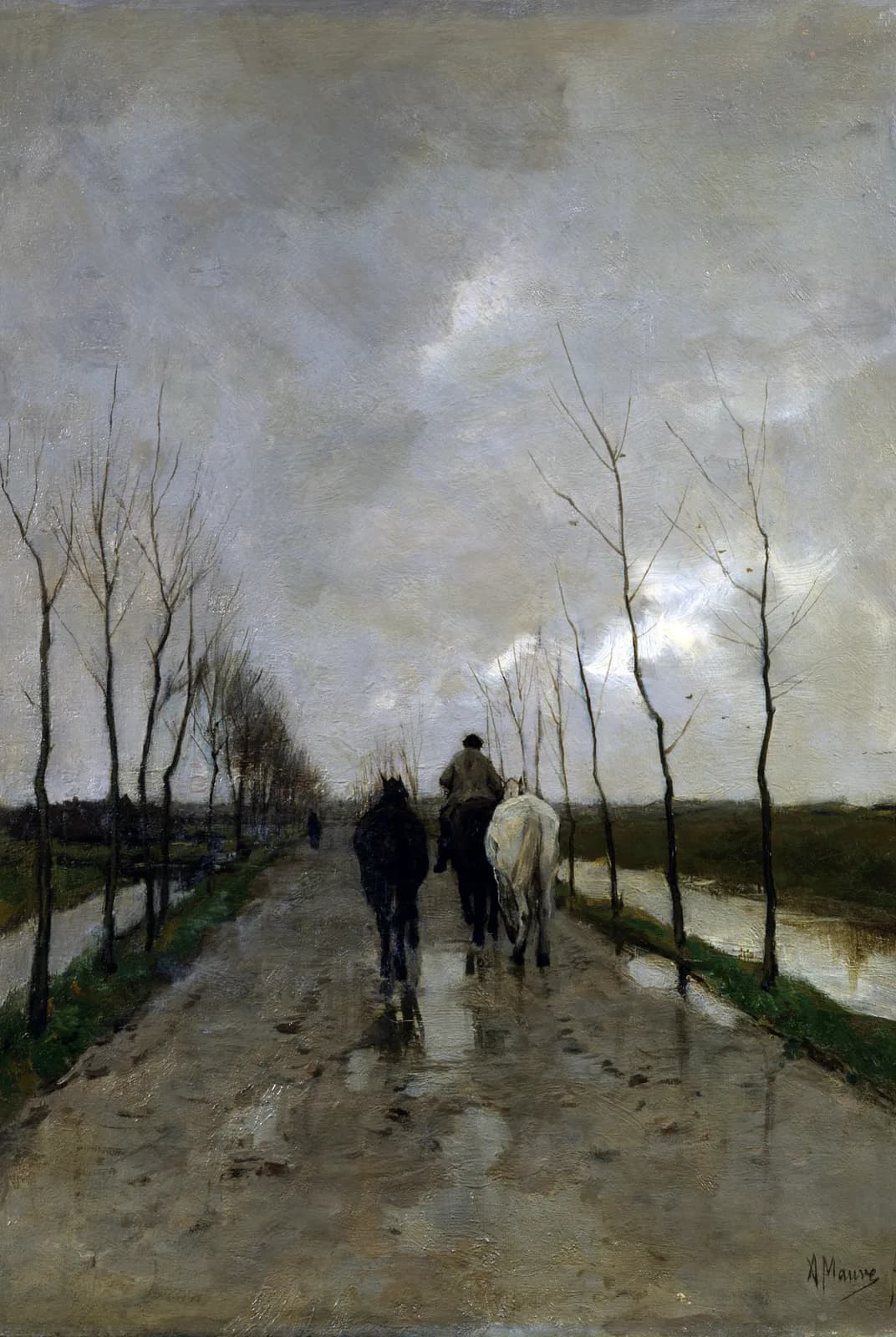Hollandse landweg – Anton Mauve