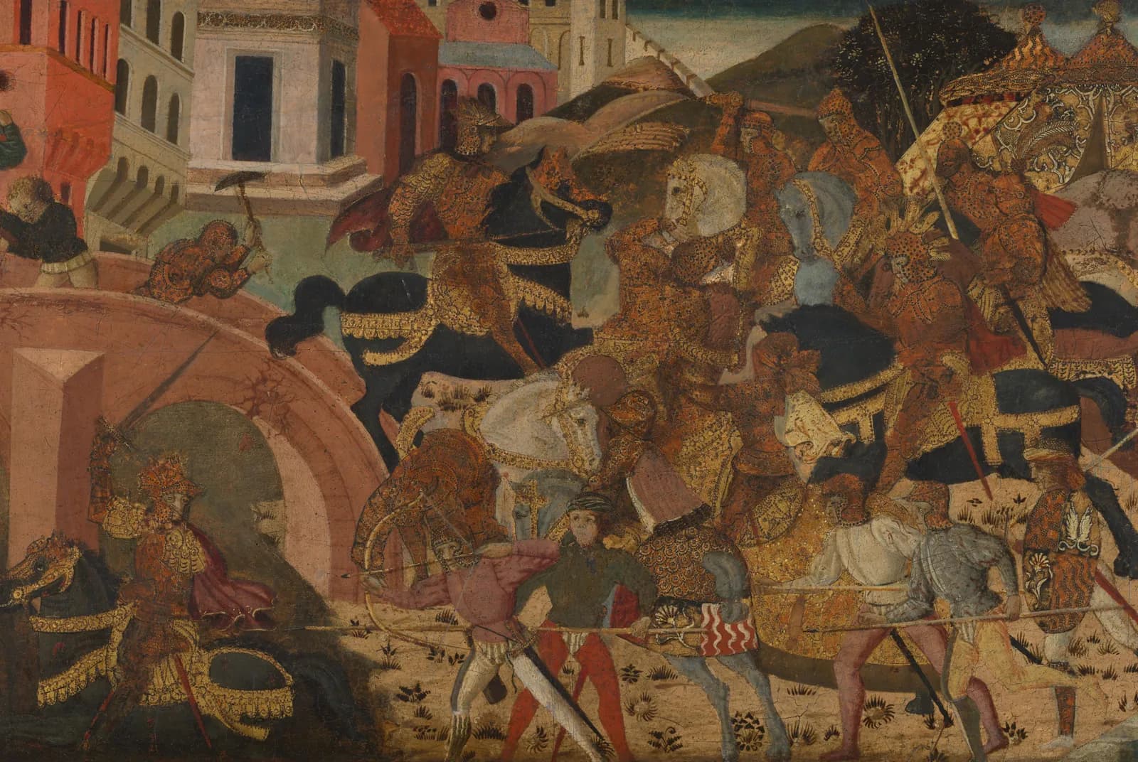 Horatius Cocles verdedigt de Pons Sublicius