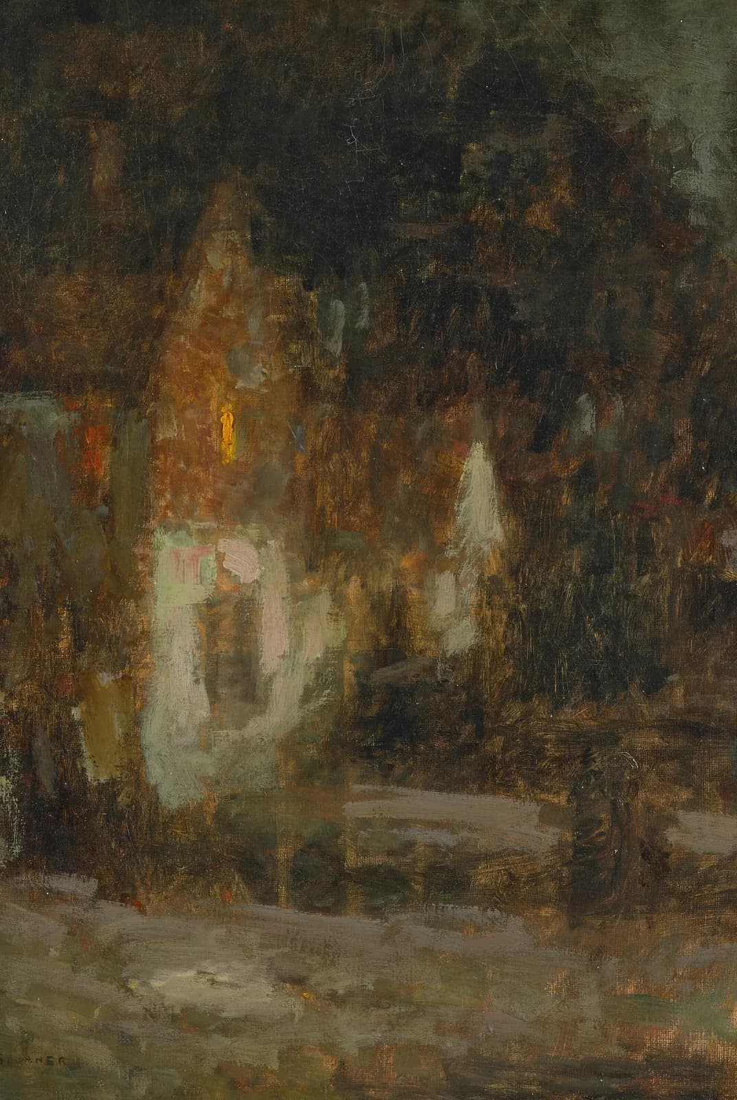 Huis bij maanlicht – Henri Le Sidaner