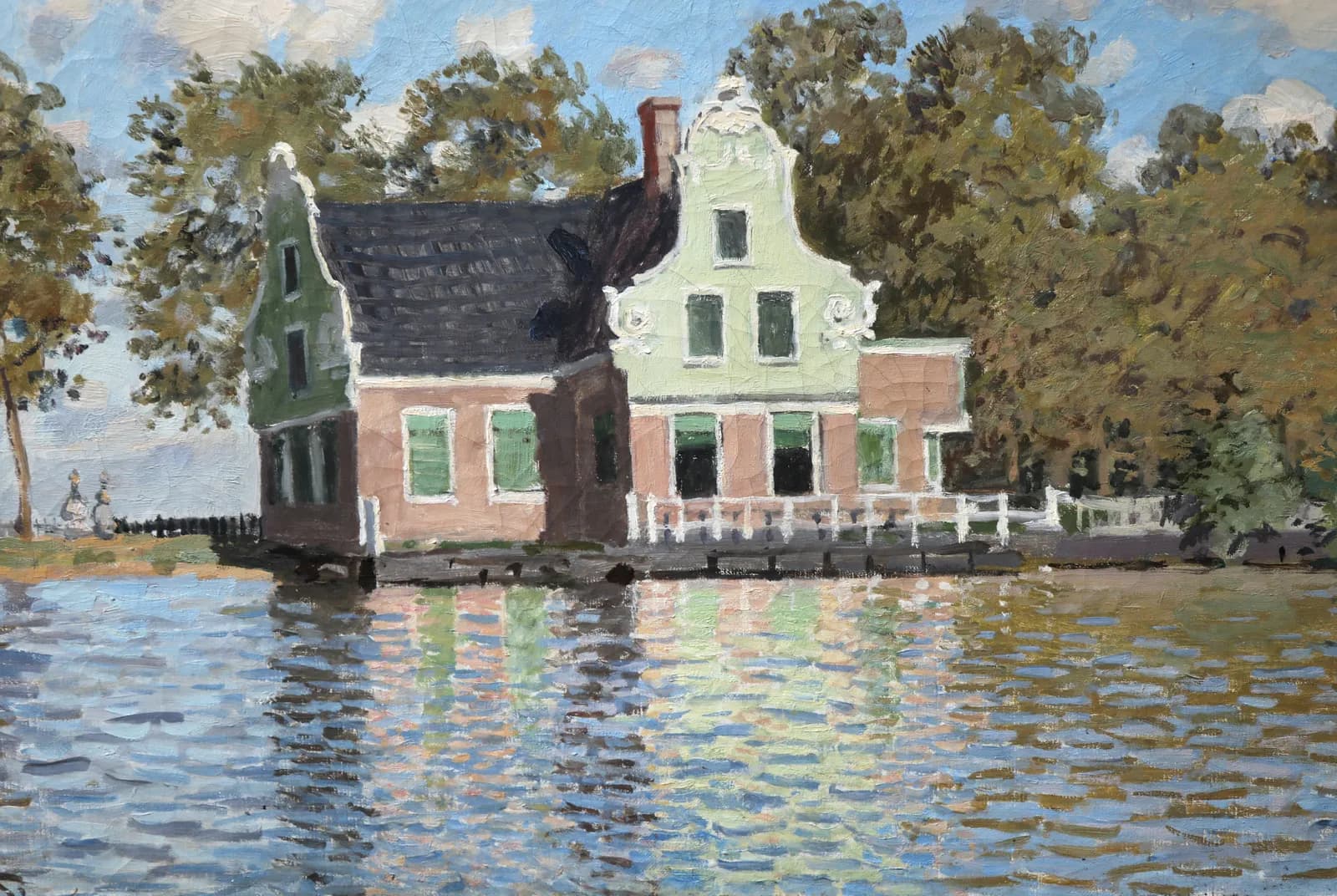 Huizen aan de Zaan – Claude Monet