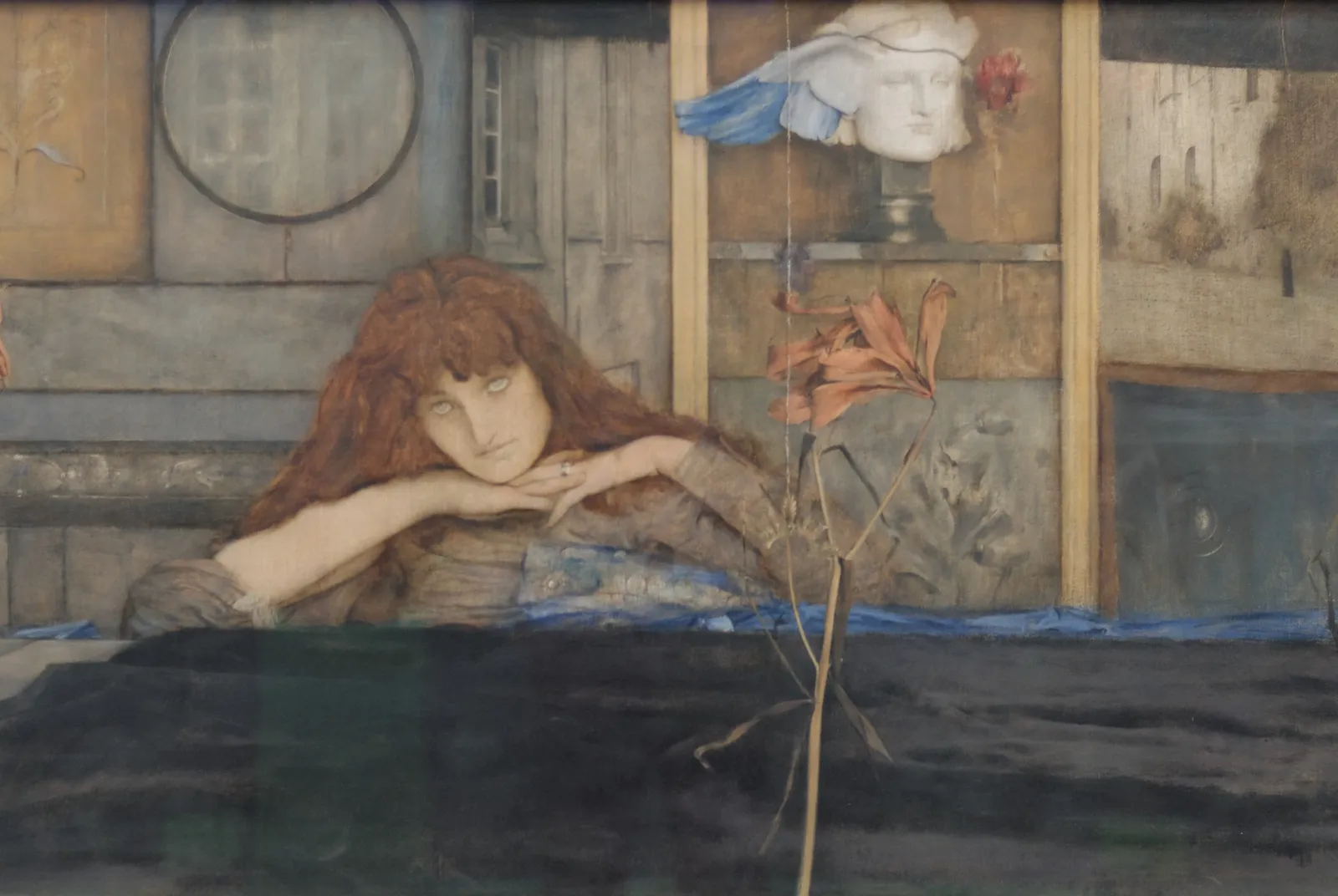 I lock my door upon myself – Fernand Khnopff
