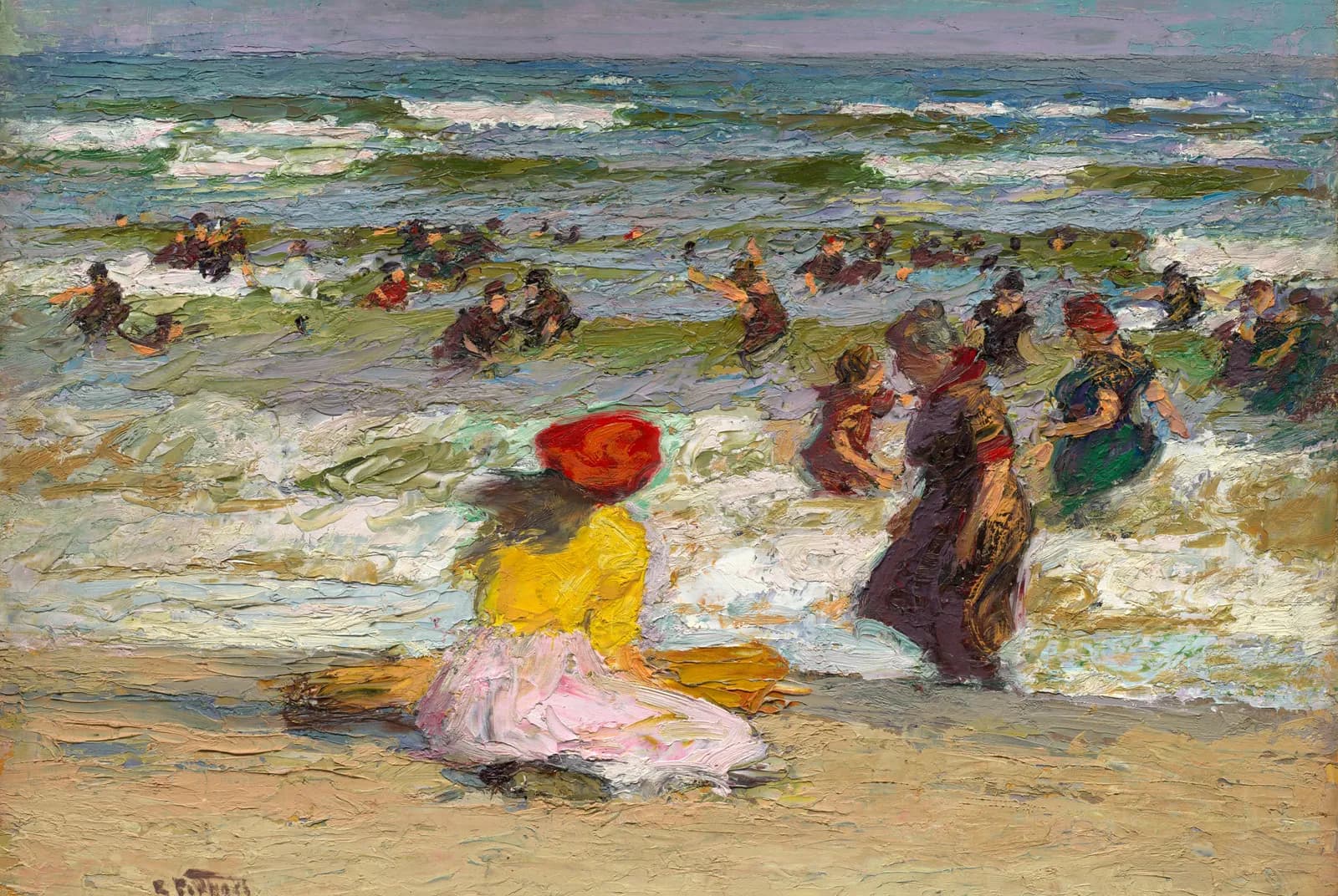 In de branding – Edward H. Potthast