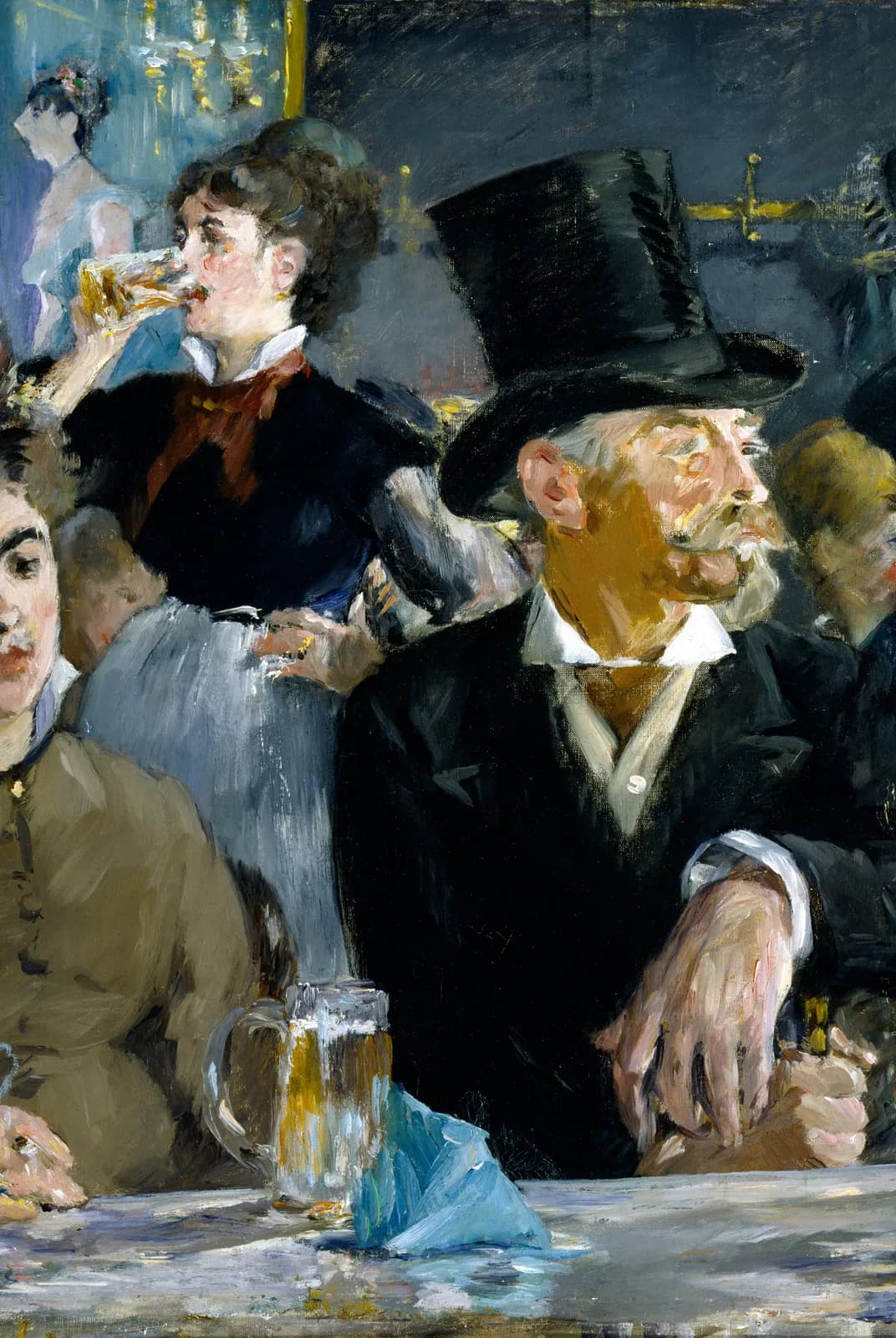 In het café – Édouard Manet
