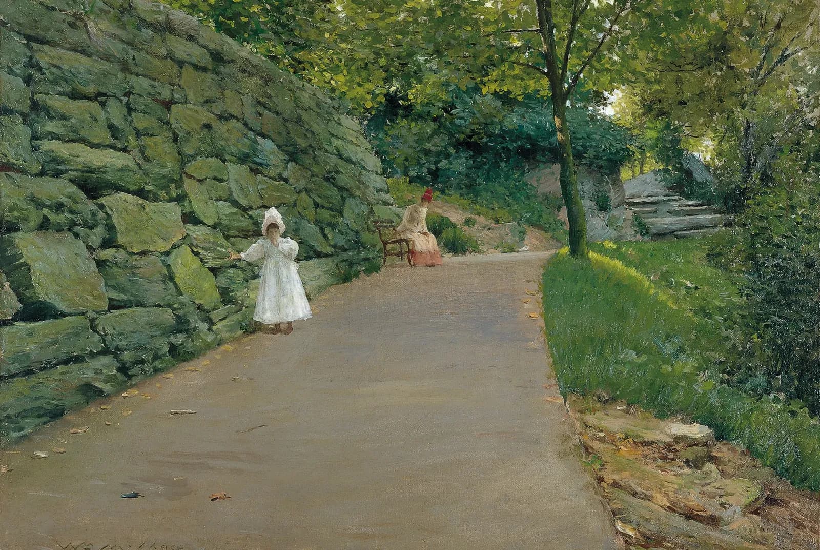 In het park – William Merritt Chase