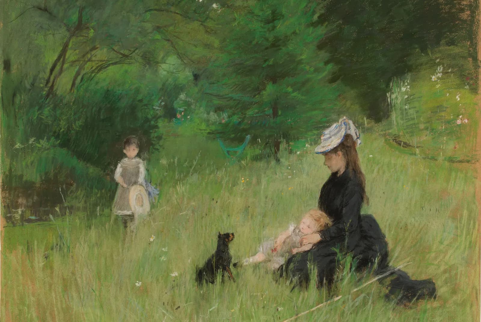 In het park – Berthe Morisot