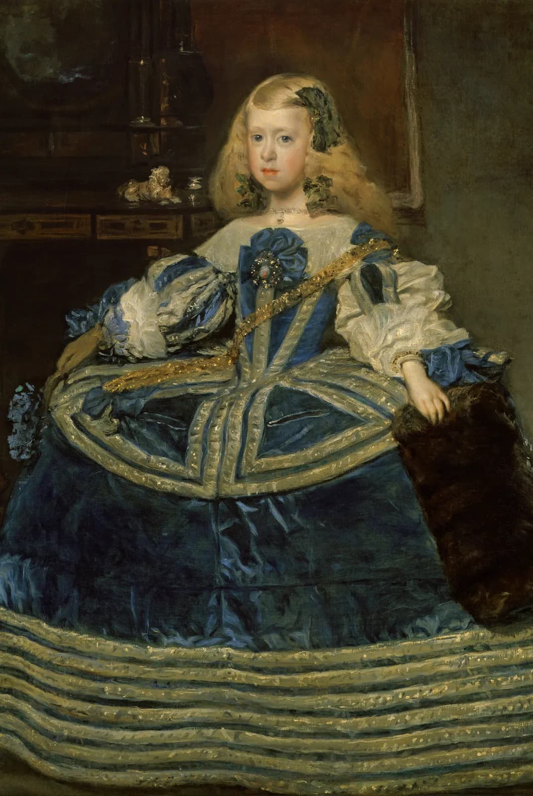 Infanta Margarita Teresa in het Blauw – Diego Velázquez