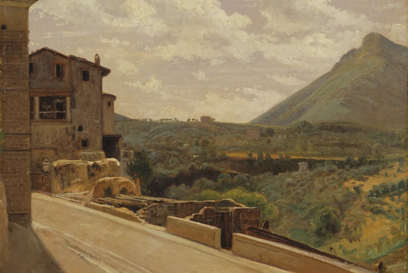 Italiaans landschap – Wilhelm Marstrand