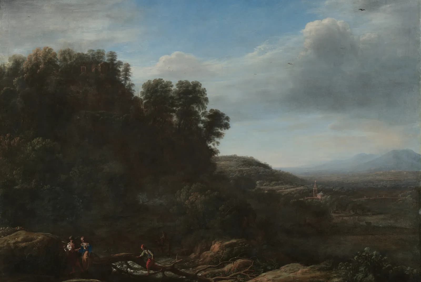 Italiaans landschap – Claude Lorrain