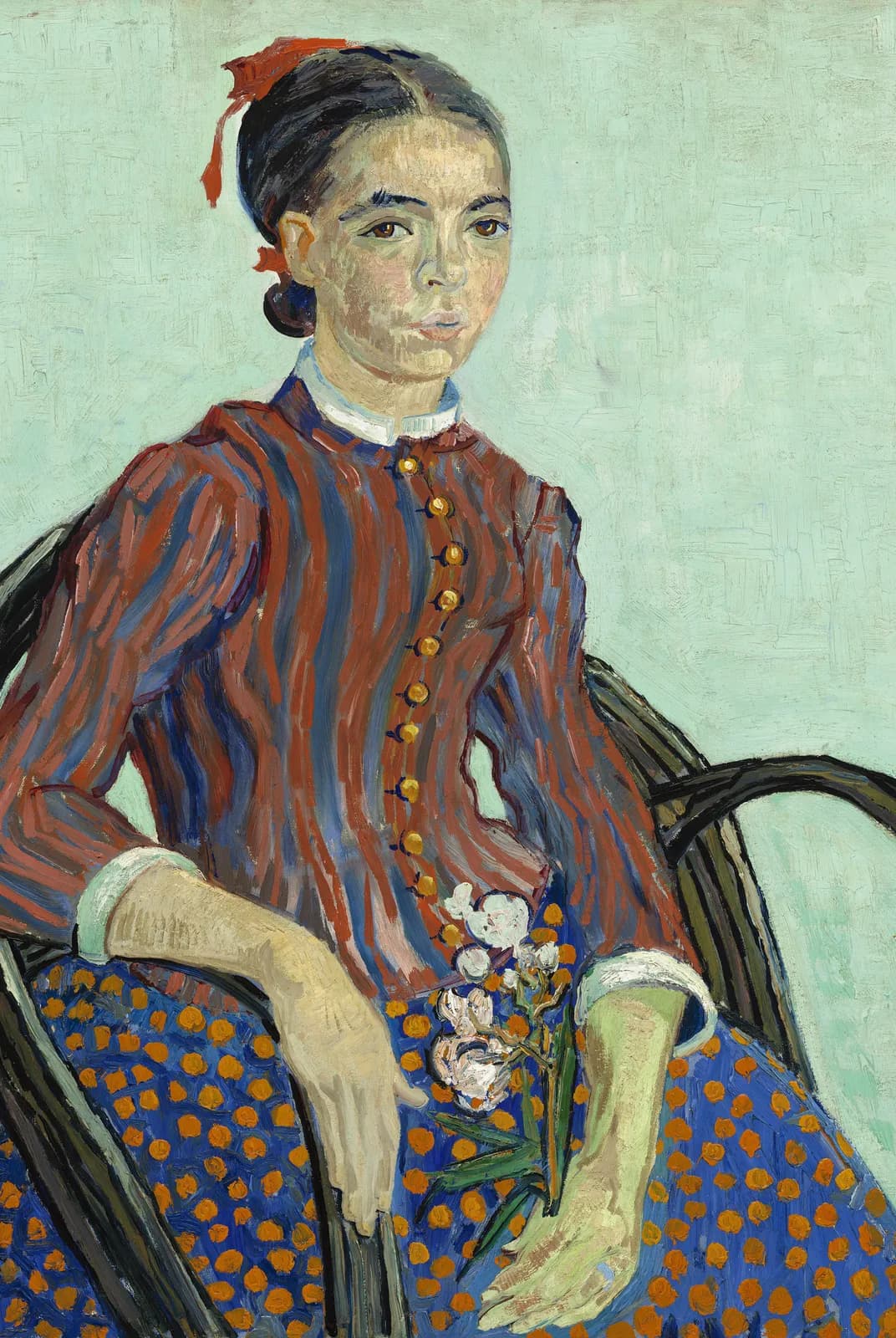 Jong meisje (La Mousmé) – Vincent van Gogh