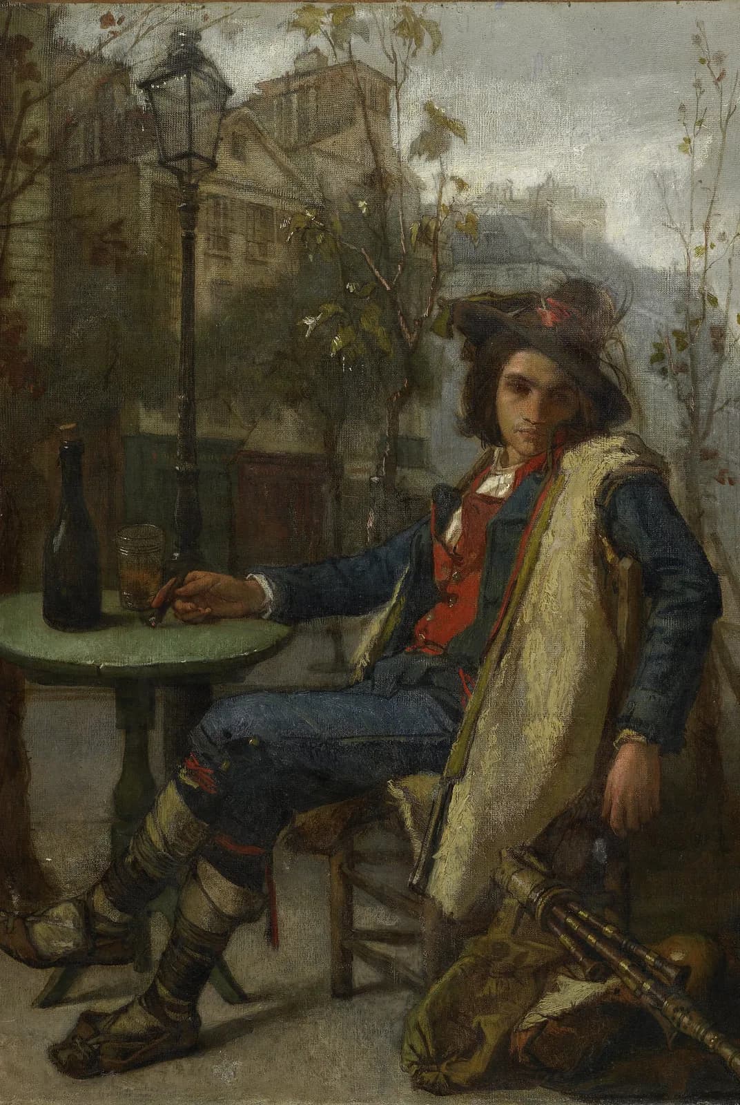 Jonge Italiaanse straatmuzikant – Thomas Couture
