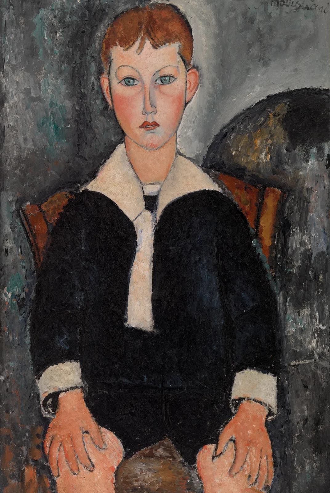 Jongen in matrozenpak – Amedeo Modigliani