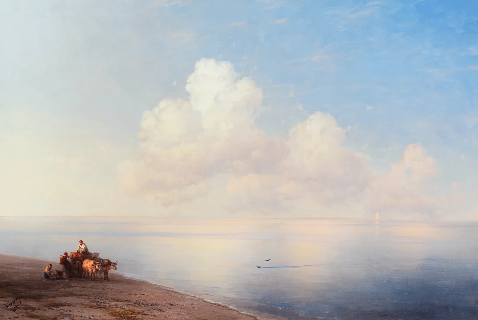 Kalme zee – Ivan Aivazovsky