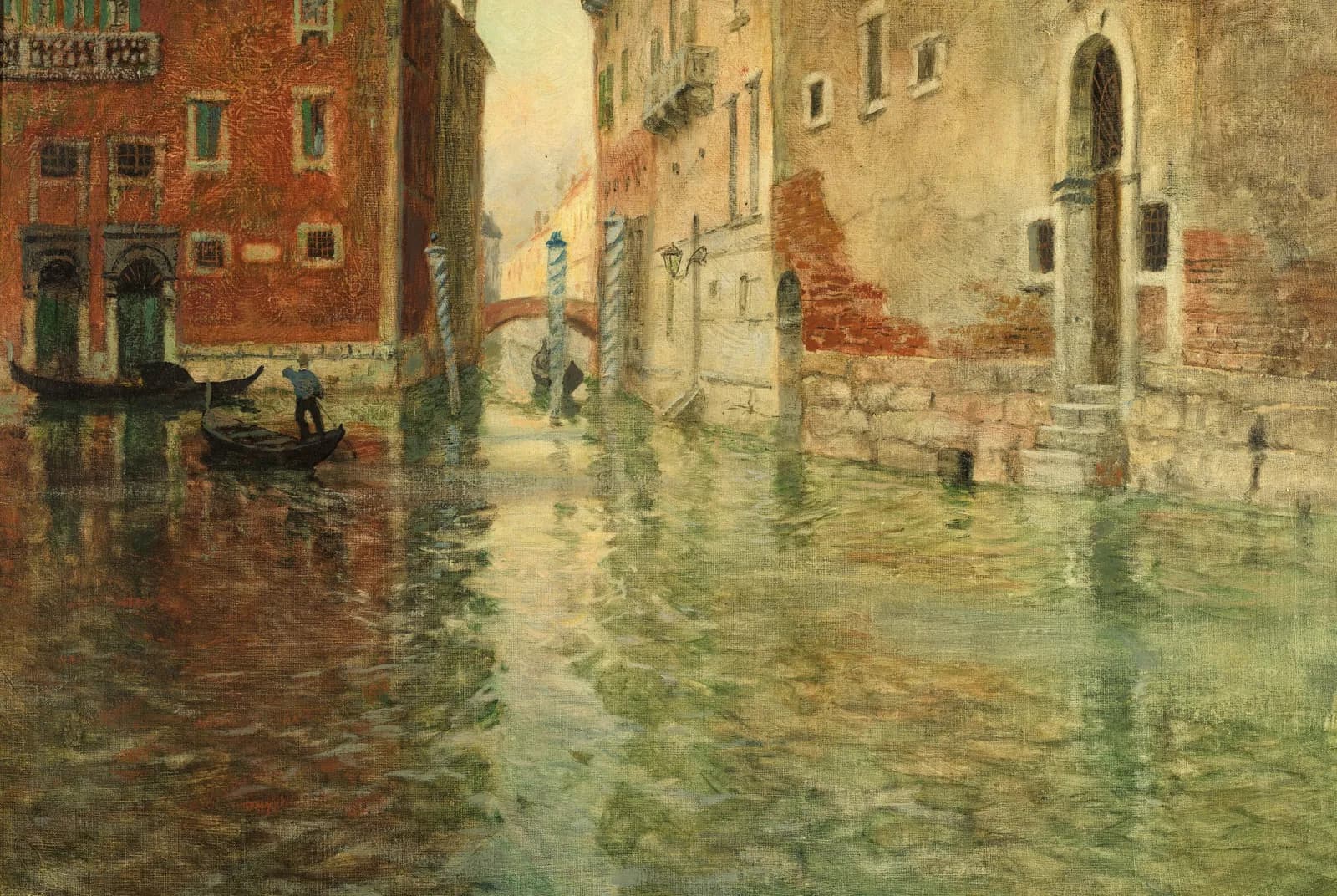 Kanaal in Venetië – Frits Thaulow