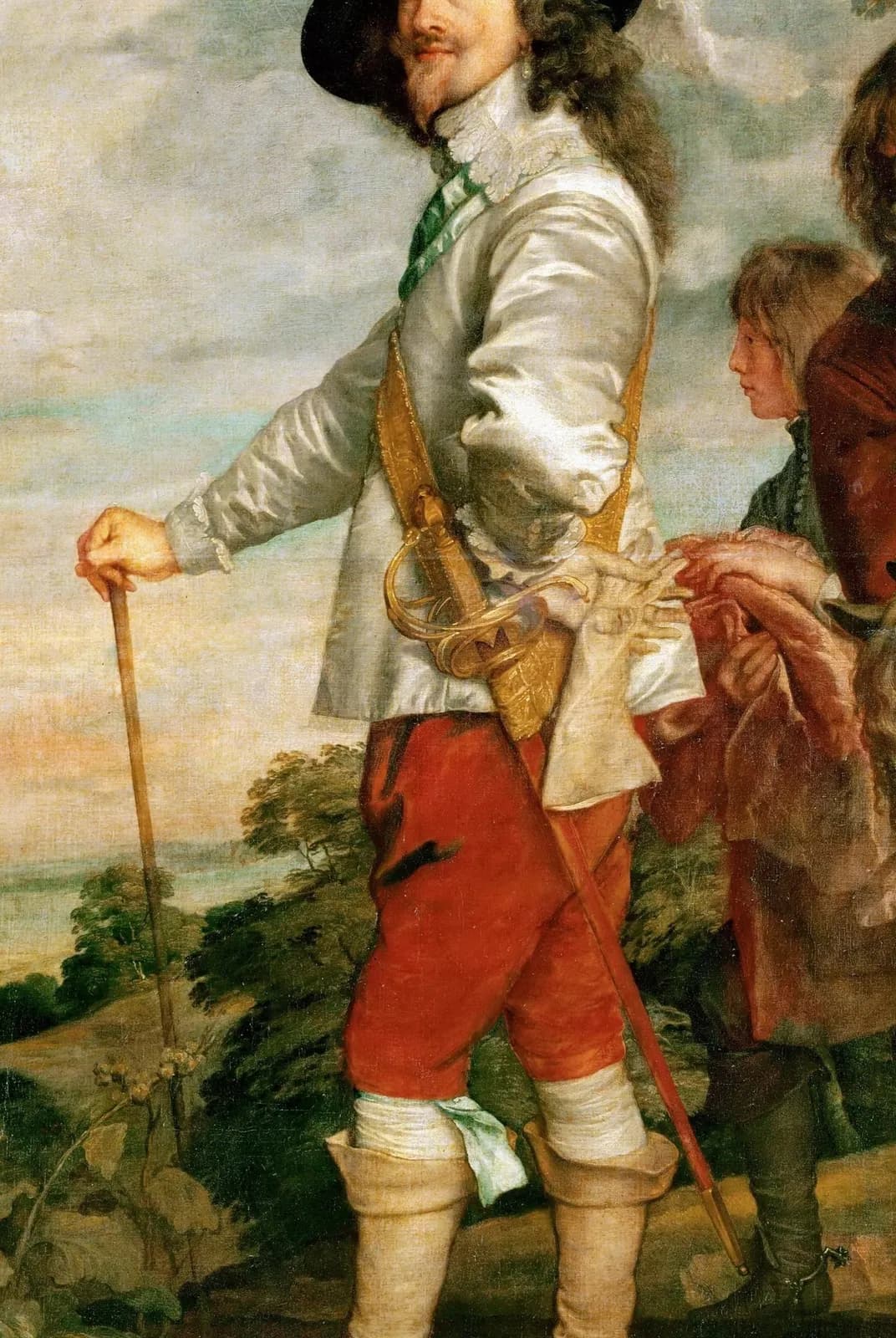 Karel I op jacht – Antoon van Dyck
