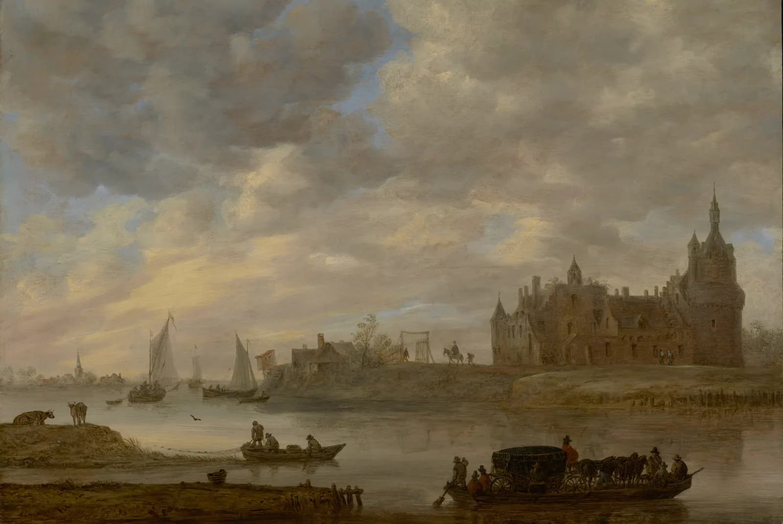 Kasteel Duurstede bij Wijk bij Duurstede – Jan van Goyen