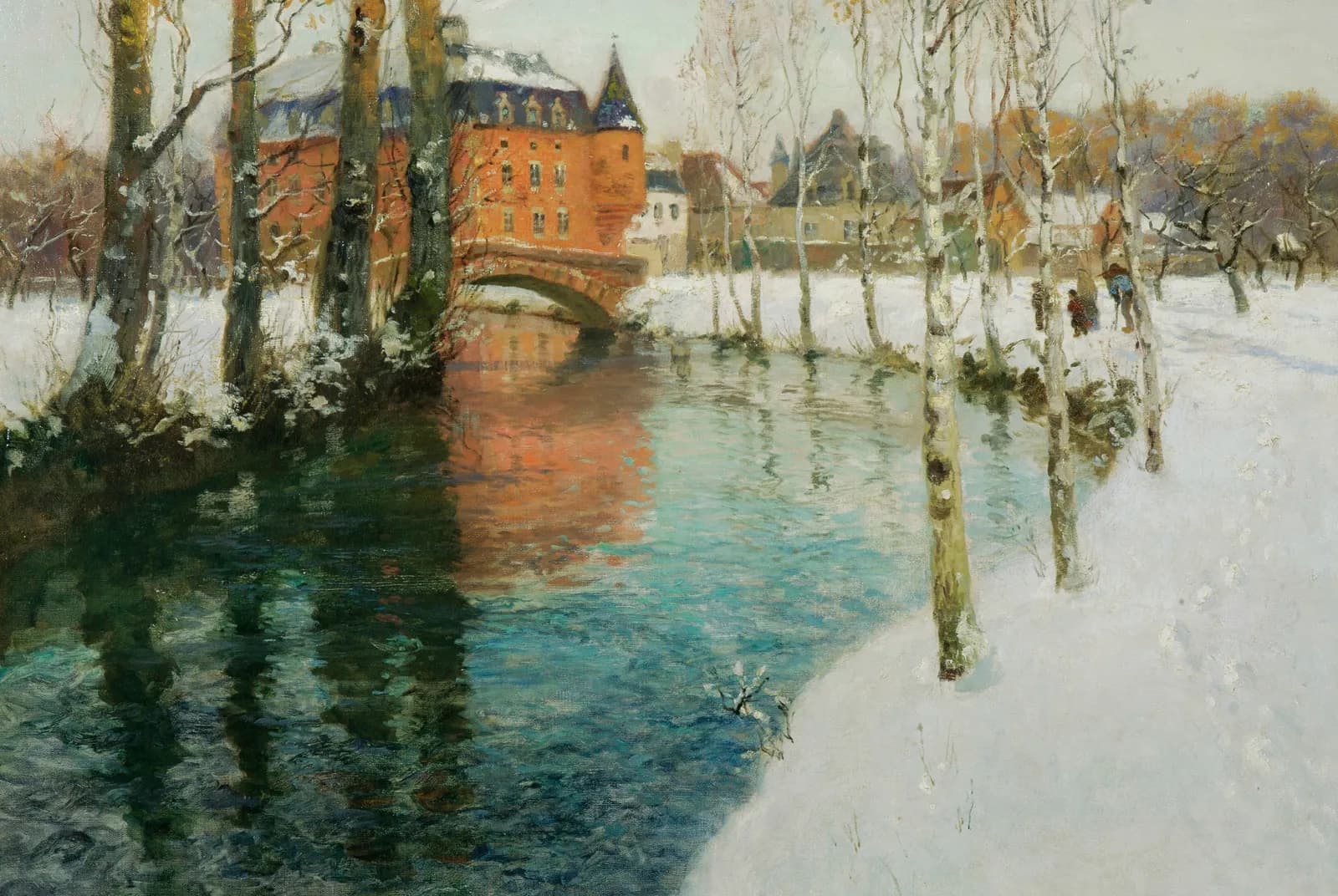 Kasteel in Normandië – Frits Thaulow