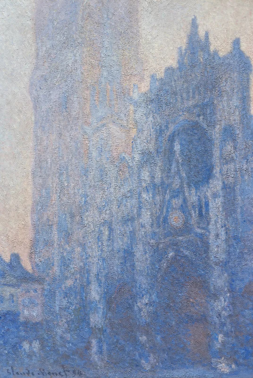 Kathedraal van Rouen, ochtendeffect – Claude Monet