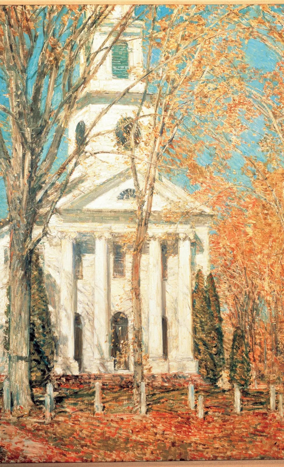 Kerk van Old Lyme – Childe Hassam
