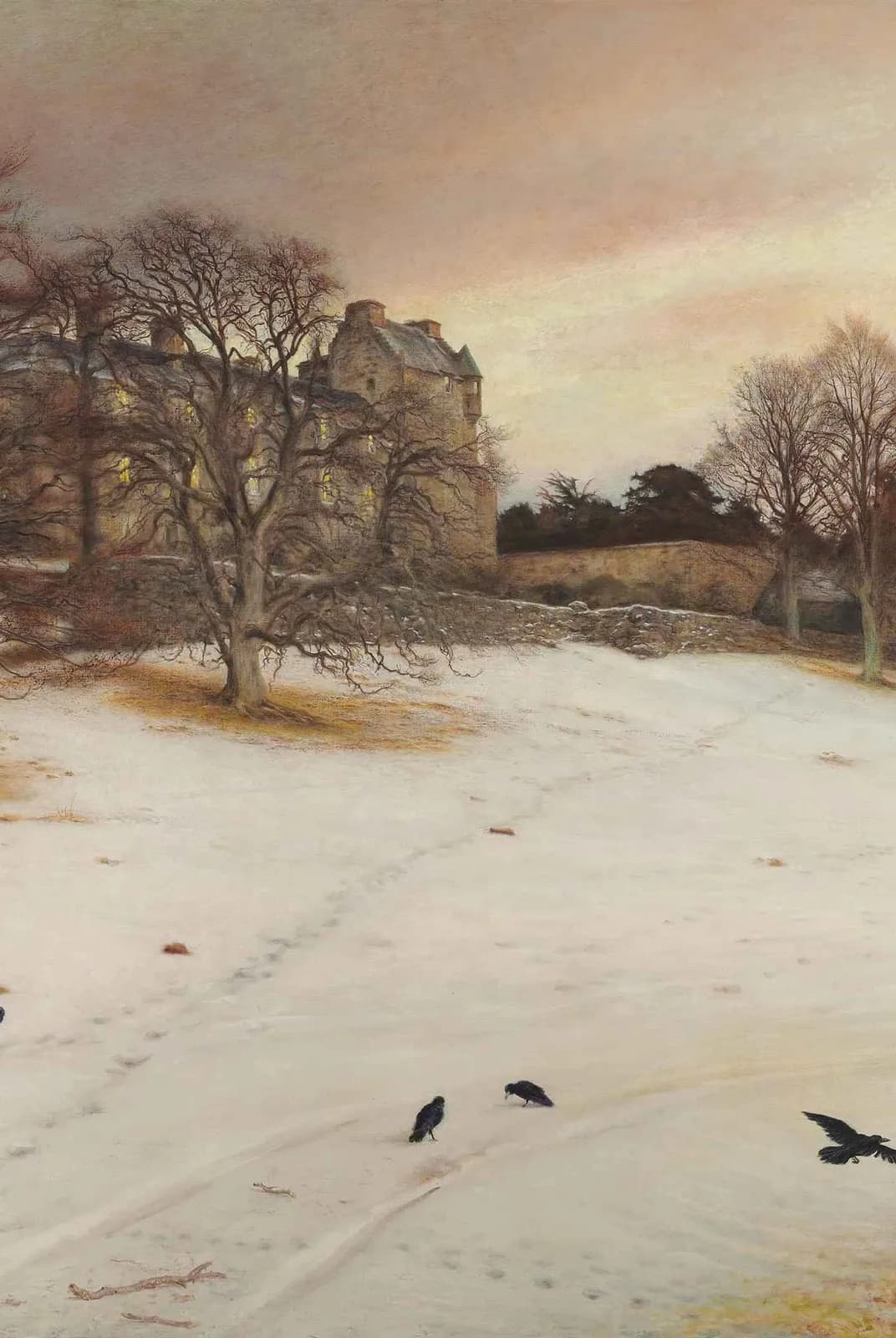 Kerstavond – John Everett Millais