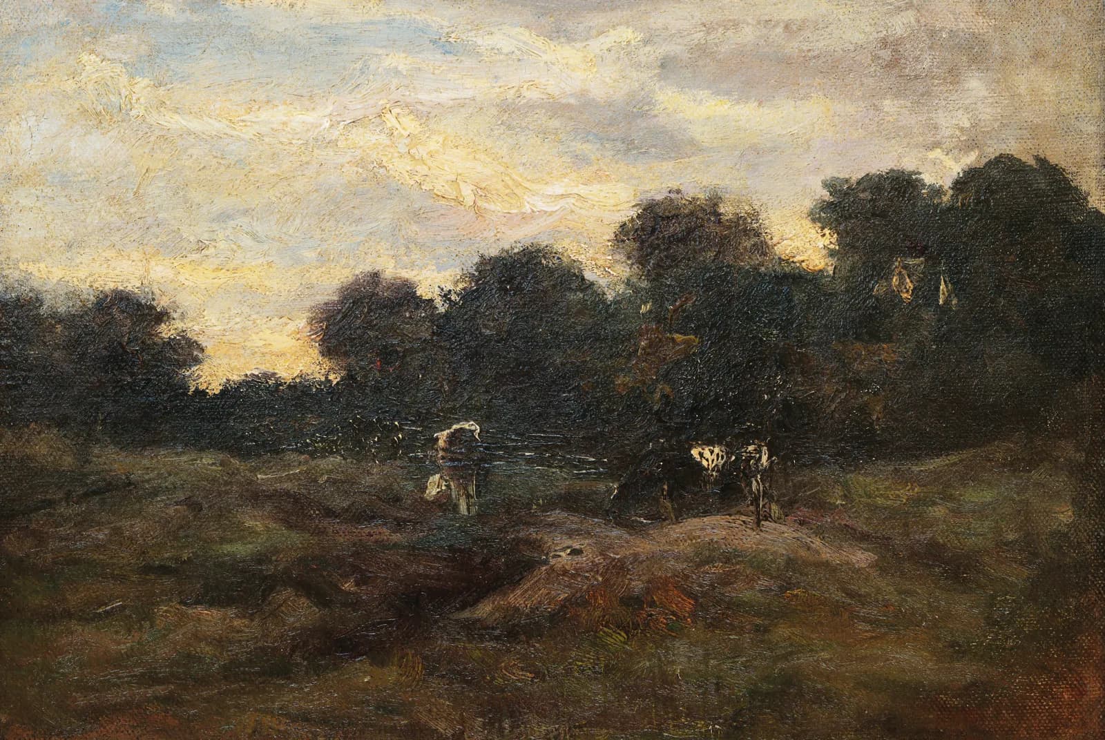 Koeien in de wei – Vincent van Gogh
