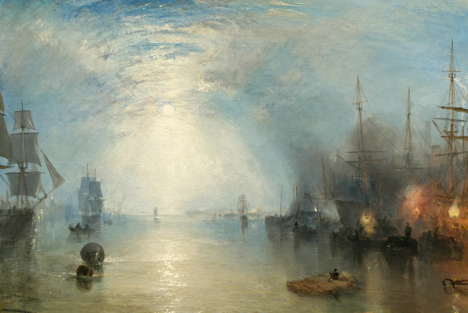 Kolenlossers bij maanlicht – J.M.W. Turner