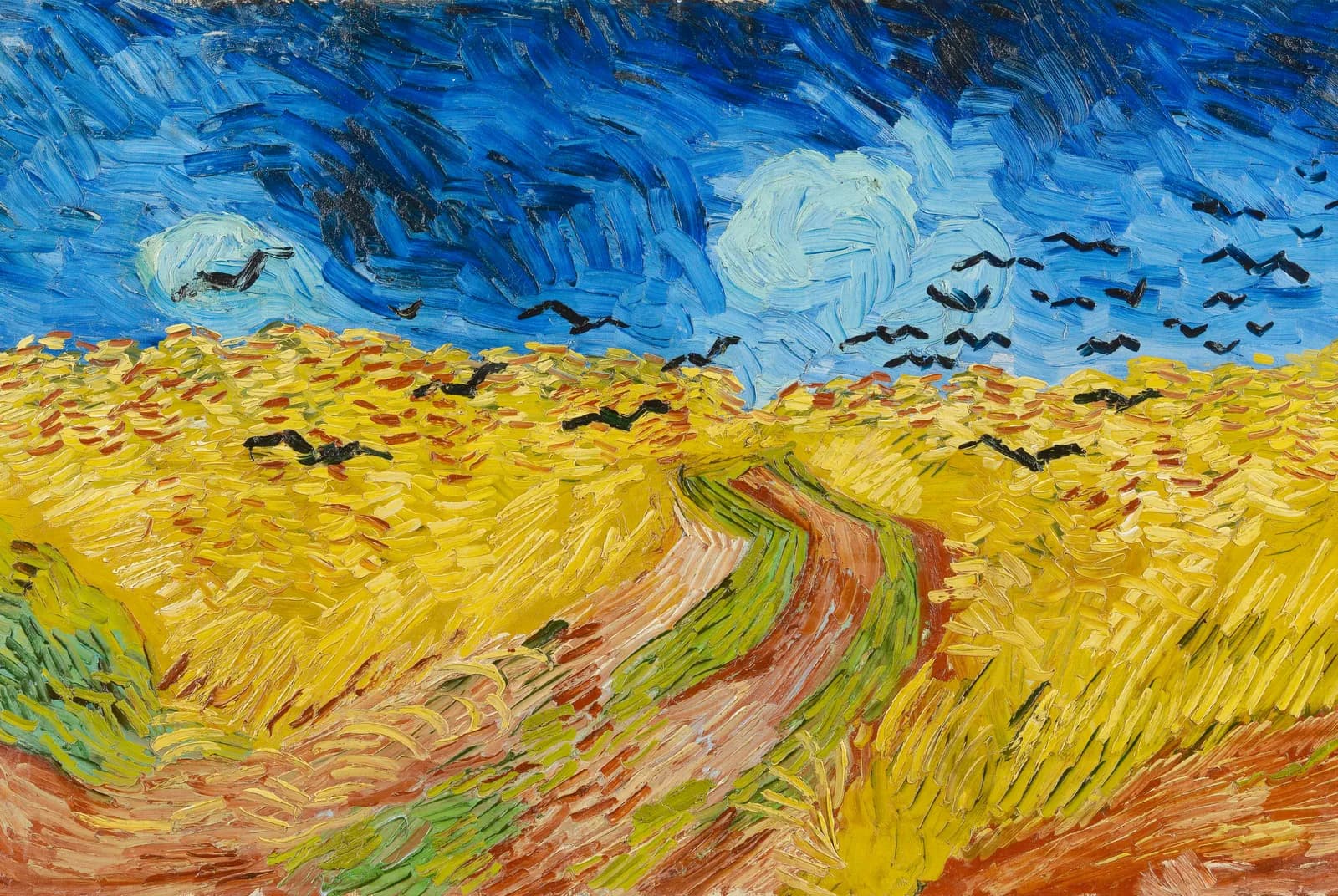 Korenveld met kraaien – Vincent van Gogh