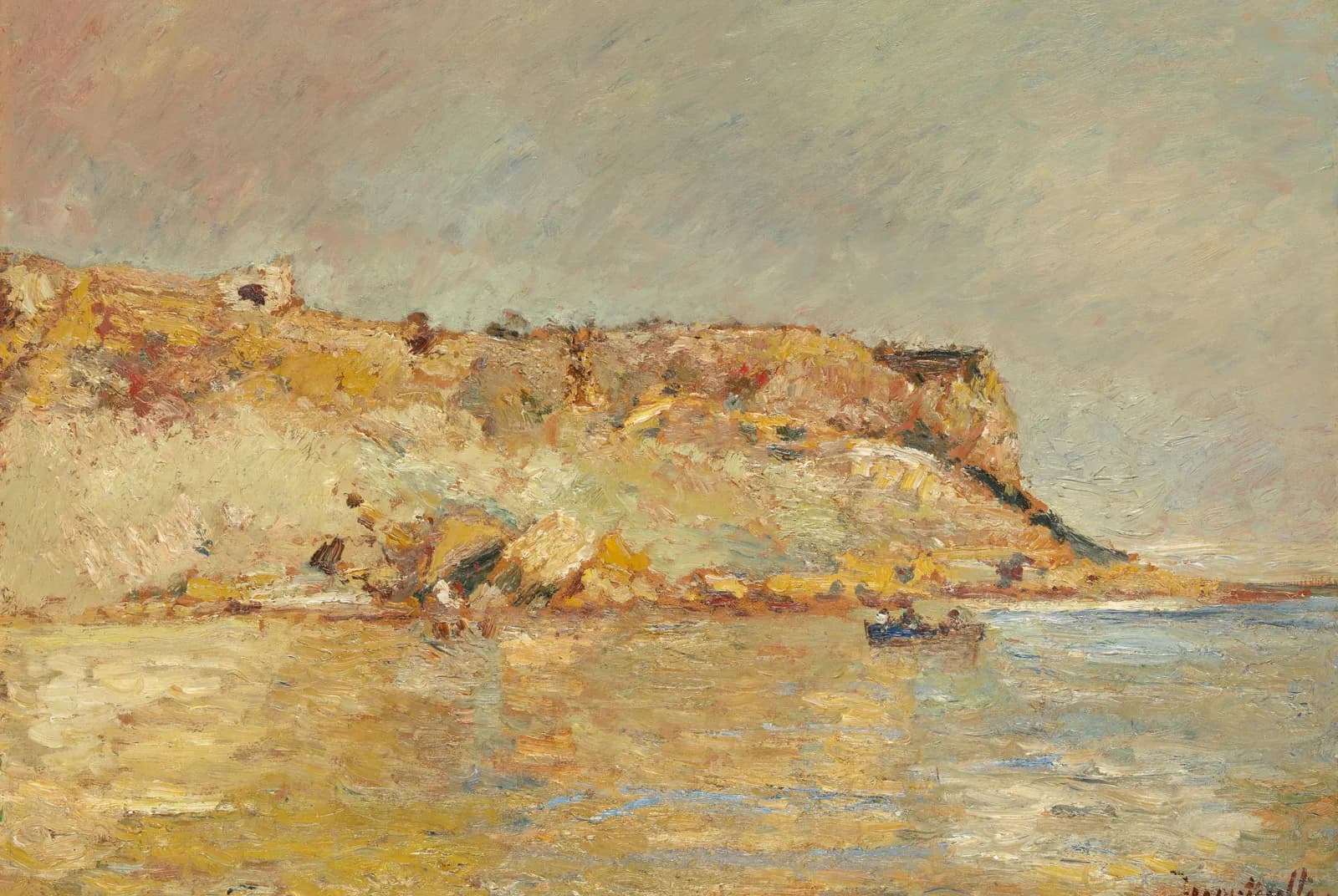 Kustgebergte – Adolphe Joseph Thomas Monticelli