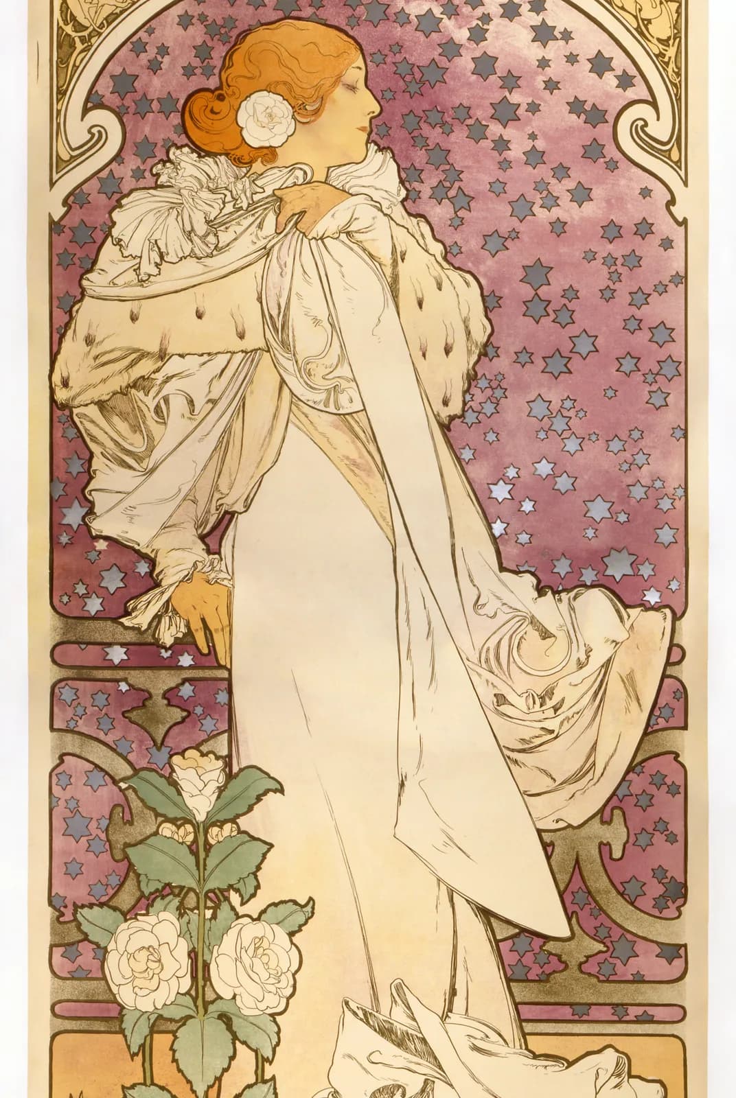 La Dame aux Camélias – Alphonse Mucha