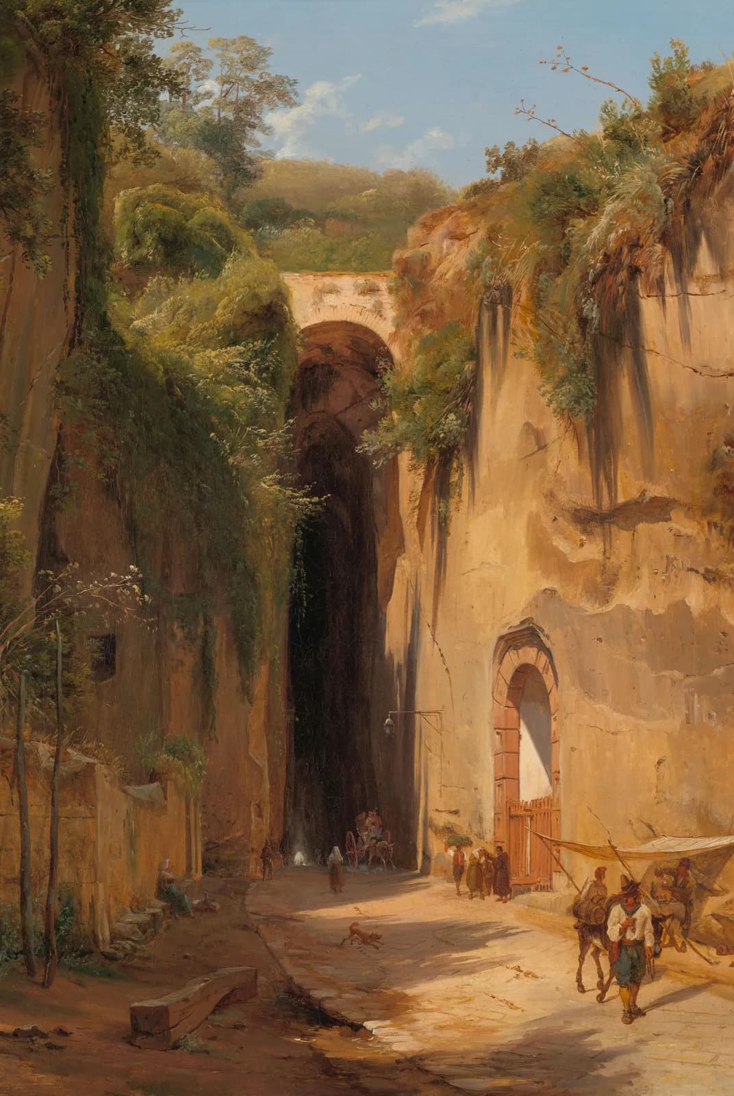 La Grotta di Posillipo bij Napels – Antonie Sminck Pitloo