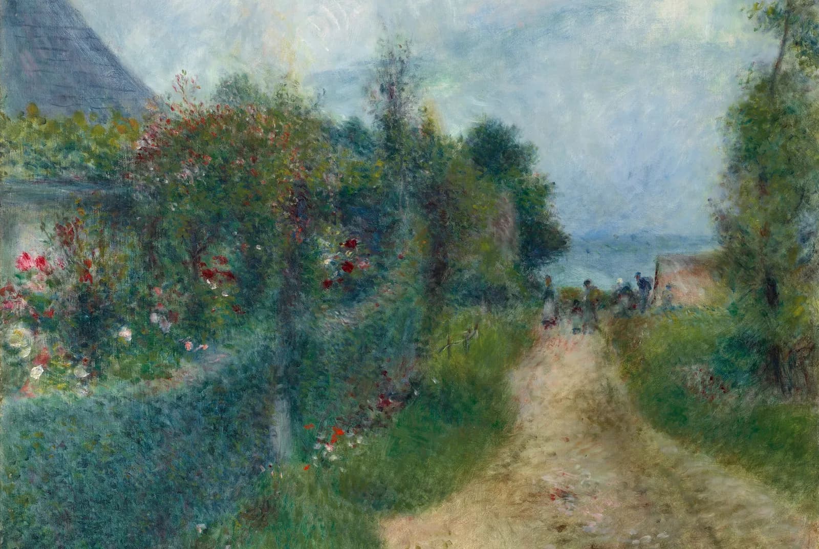 De weg bij Wargemont – Pierre-Auguste Renoir