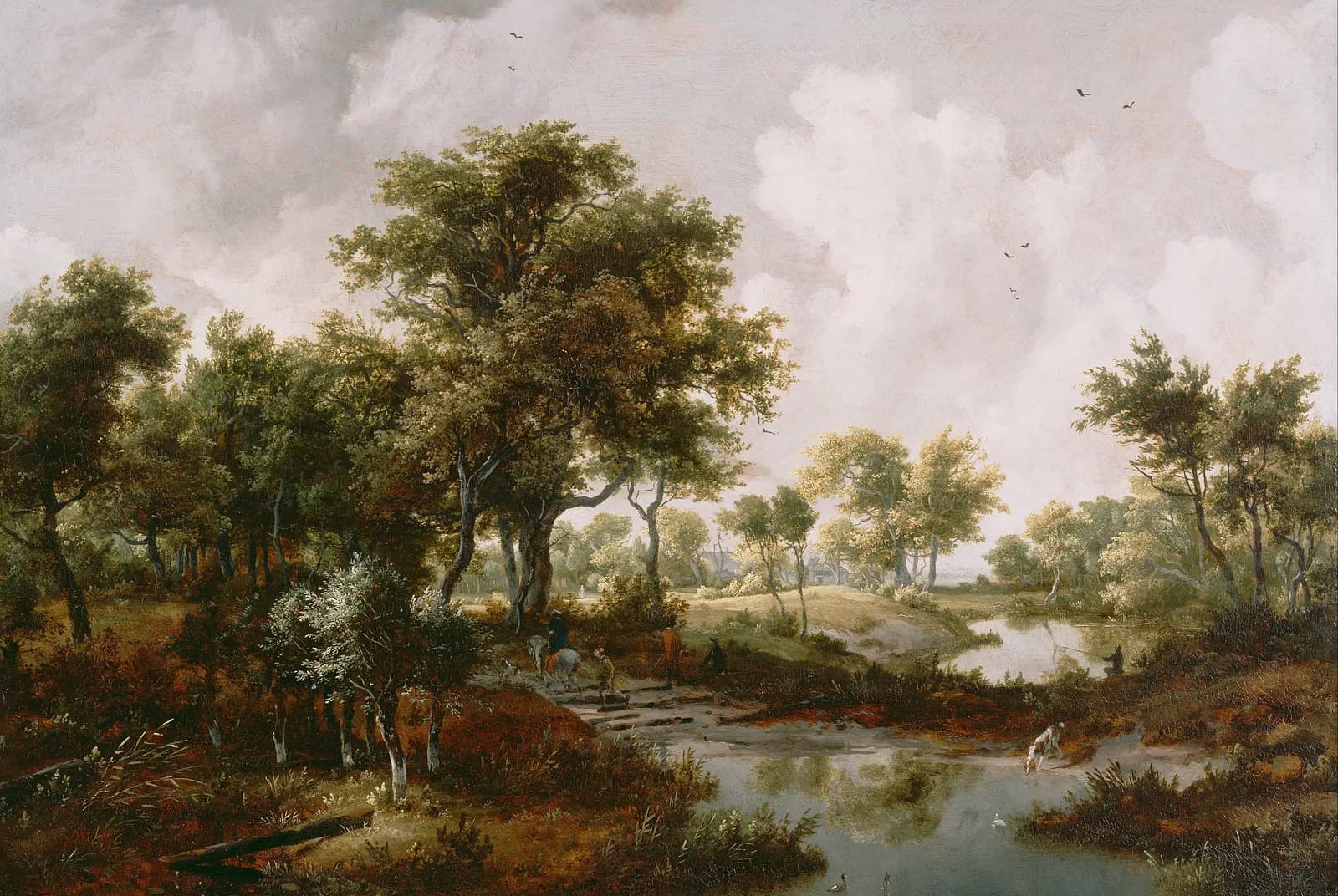 Laan door het bos – Meindert Hobbema