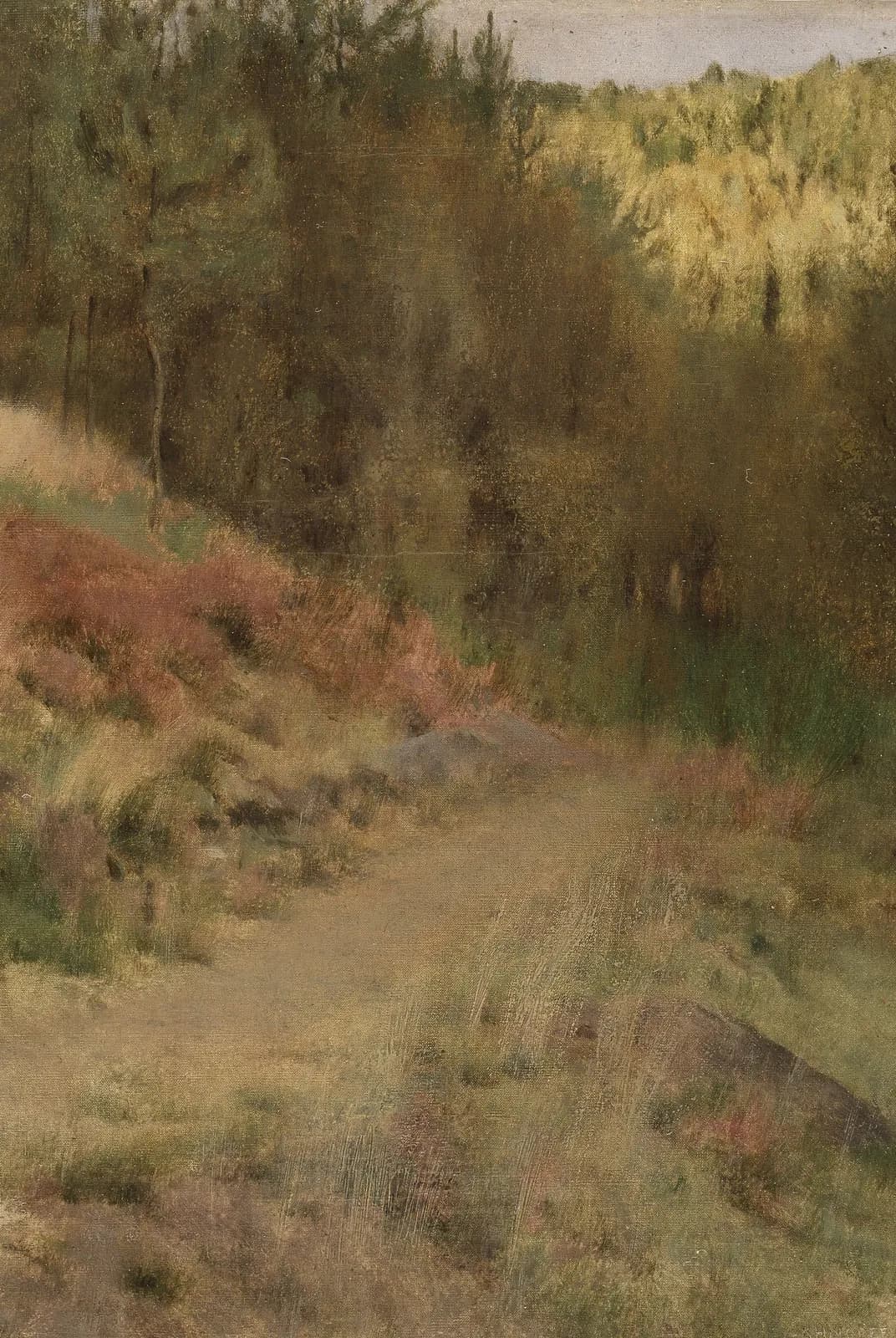 Landschap bij Fosset – Fernand Khnopff
