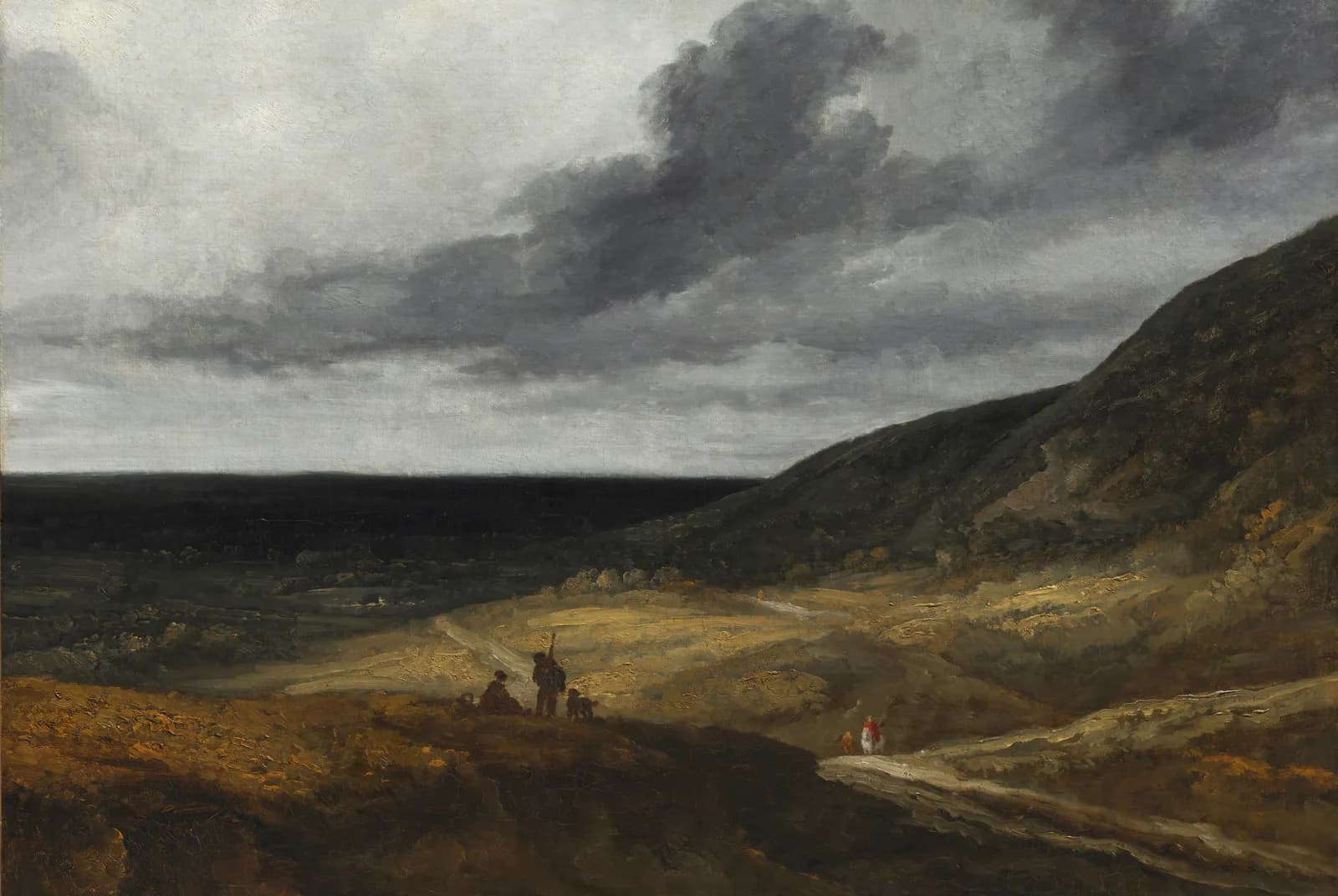 Landschap bij Parijs – Georges Michel