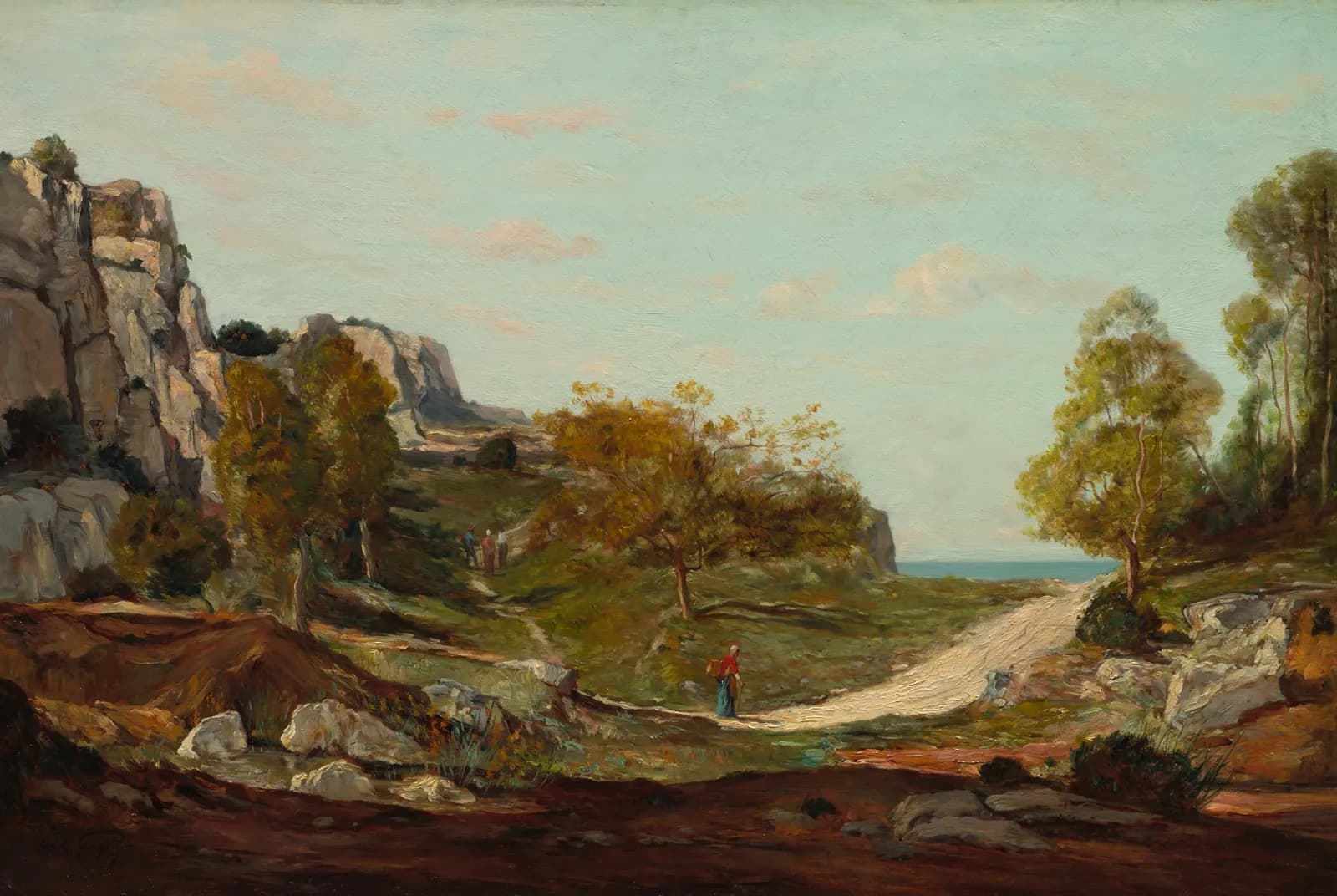 Landschap bij Saint-André, nabij Marseille – Paul Guigou