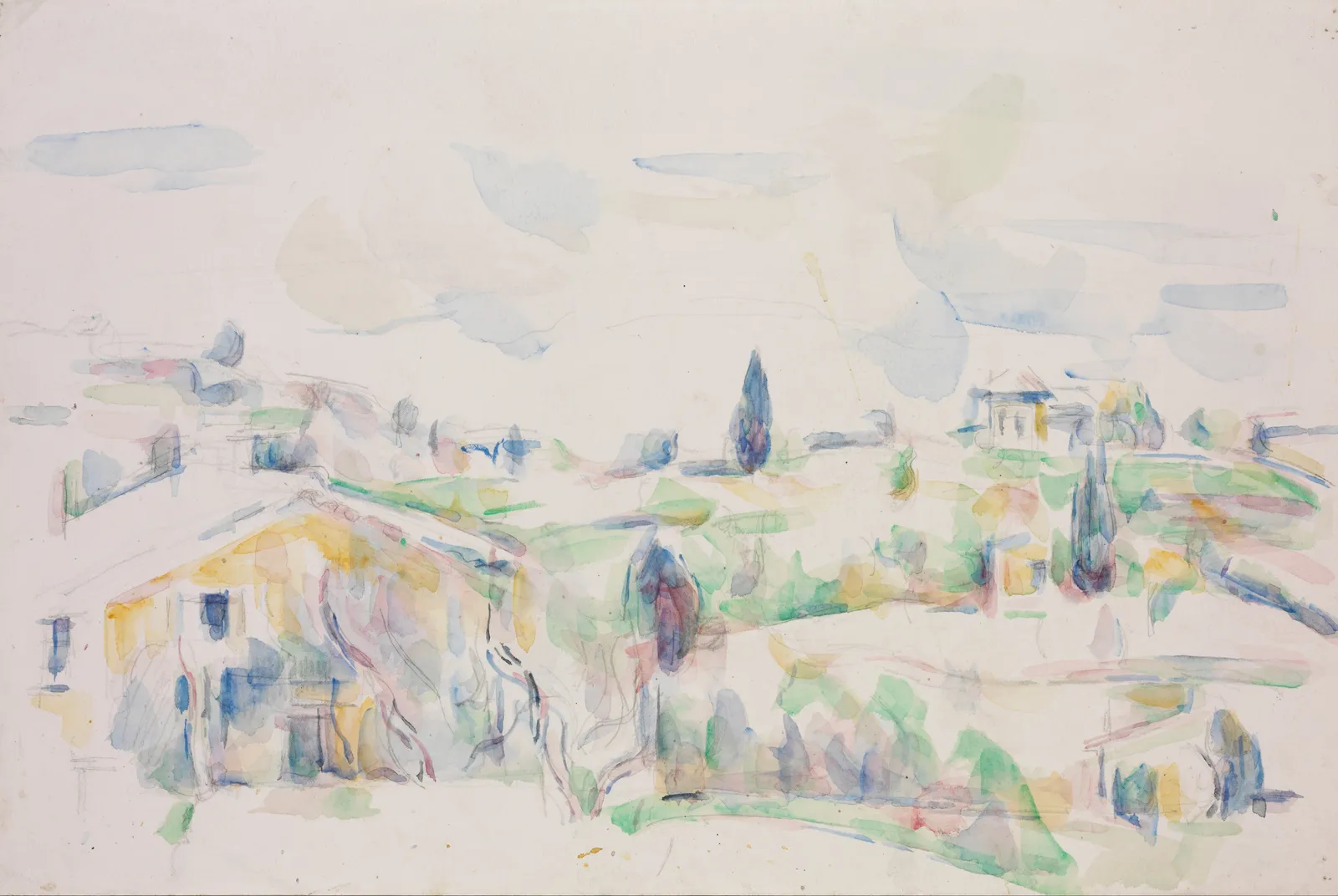 Landschap in de Provence – Paul Cézanne