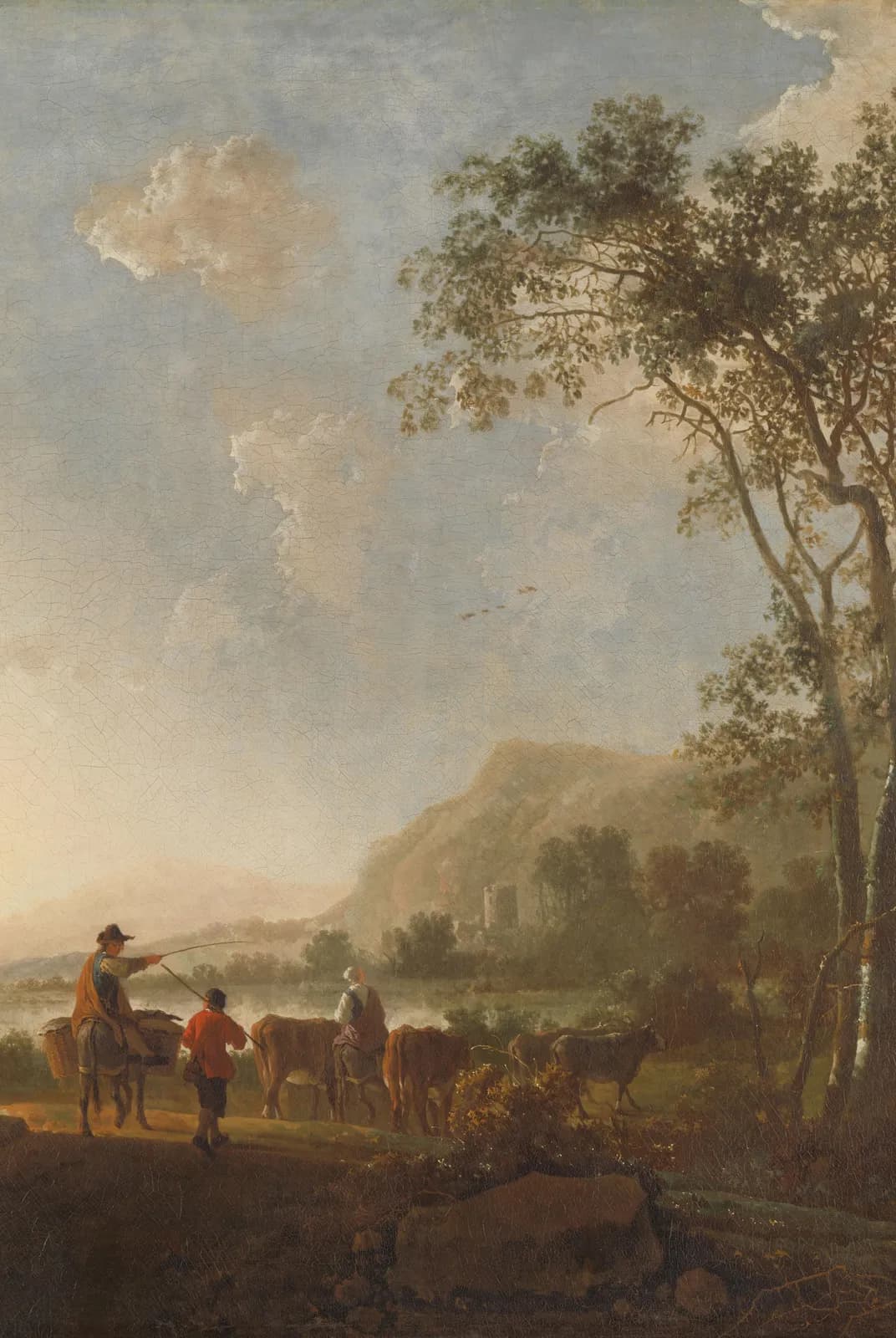 Landschap met herders en vee – Aelbert Cuyp