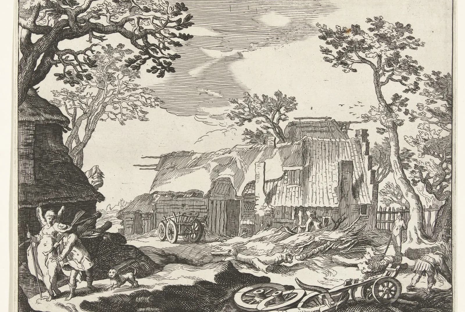 Landschap met Tobias en de engel – Abraham Bloemaert